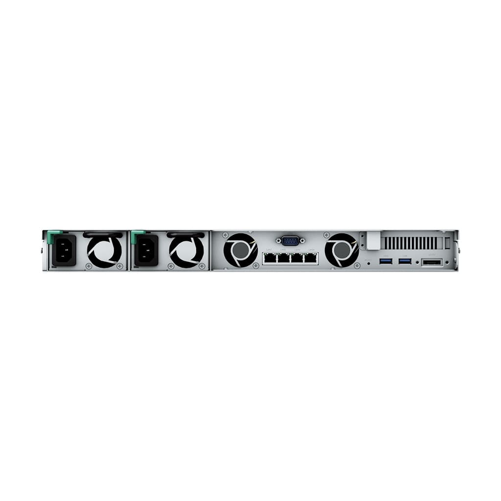 Synology RackStation RS822RP+ - Servidor NAS - 4 baias - montável em bastidor - SATA 6Gb/s - RAID (expansão de disco rígido) 0, 1, 5, 6, 10, JBOD - RAM 2 GB - Gigabit Ethernet - iSCSI assistência - 1U, miniatura 2