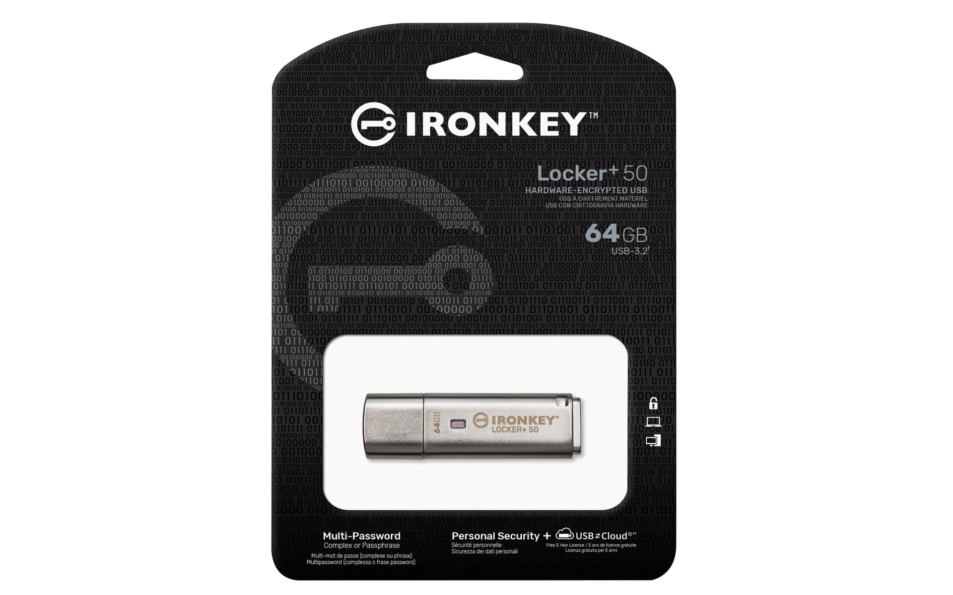 Kingston Technology IronKey Locker+ 50 — miniatura 3
