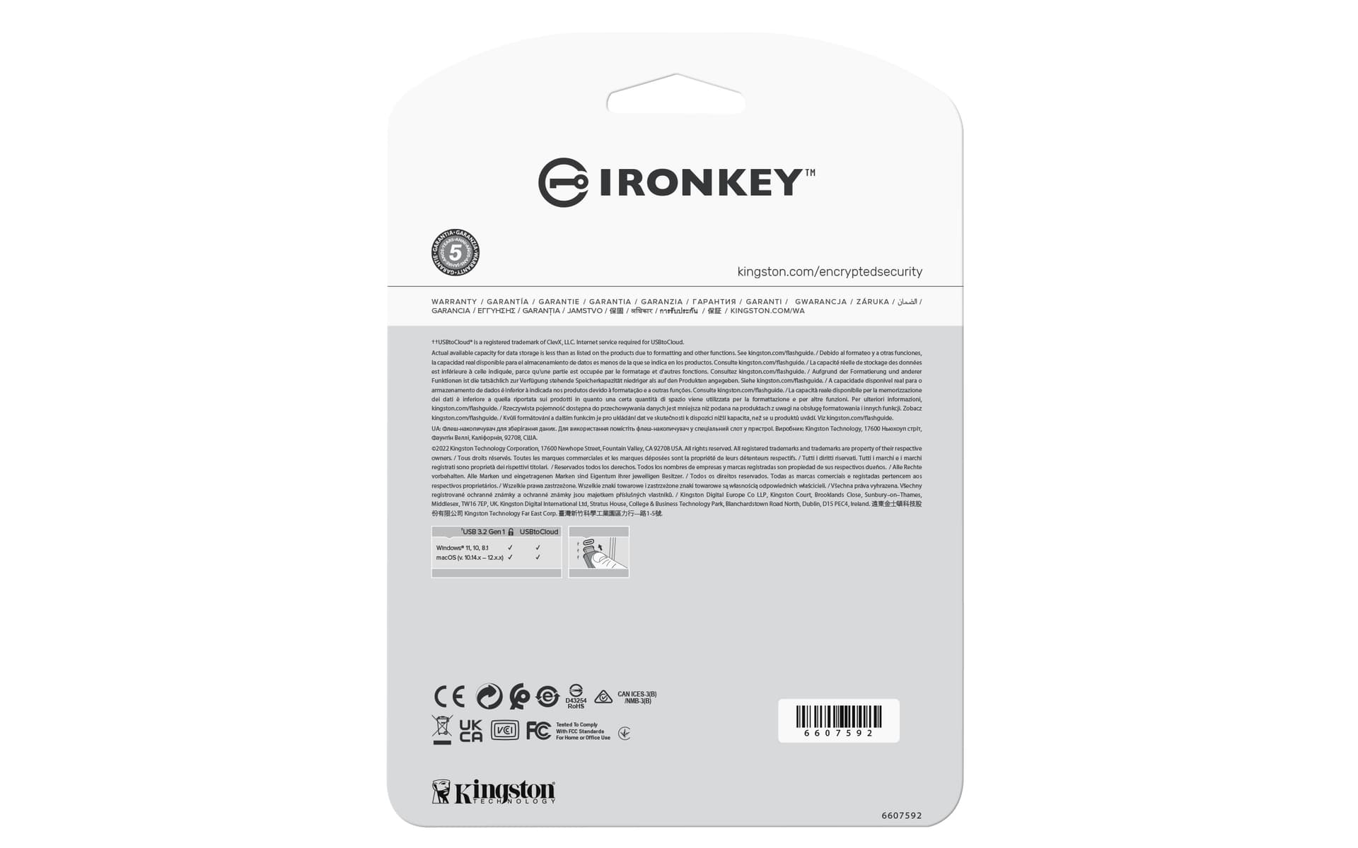 Kingston Technology IronKey Locker+ 50 — miniatura 4