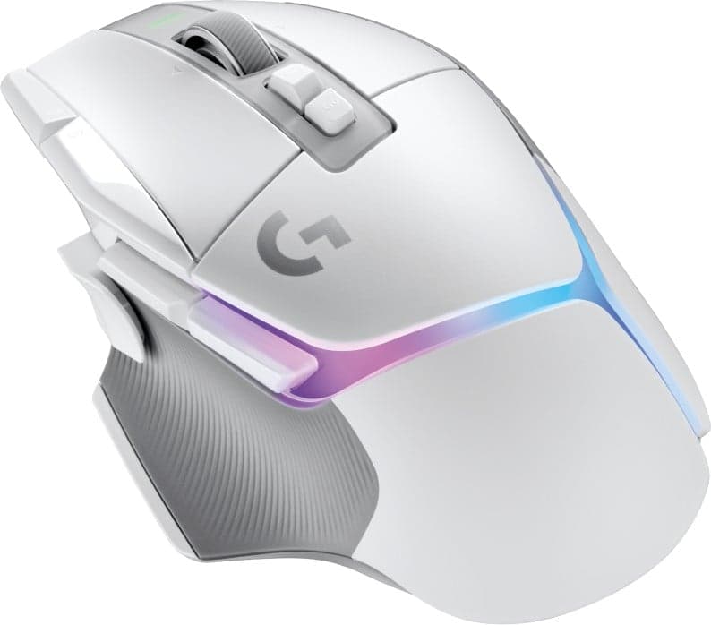 Logitech G G502 X PLUS - Rato - óptico - 11 botões - sem fios - 2.4 GHz - recetor USB Logitech LIGHTSPEED - branco, miniatura 9