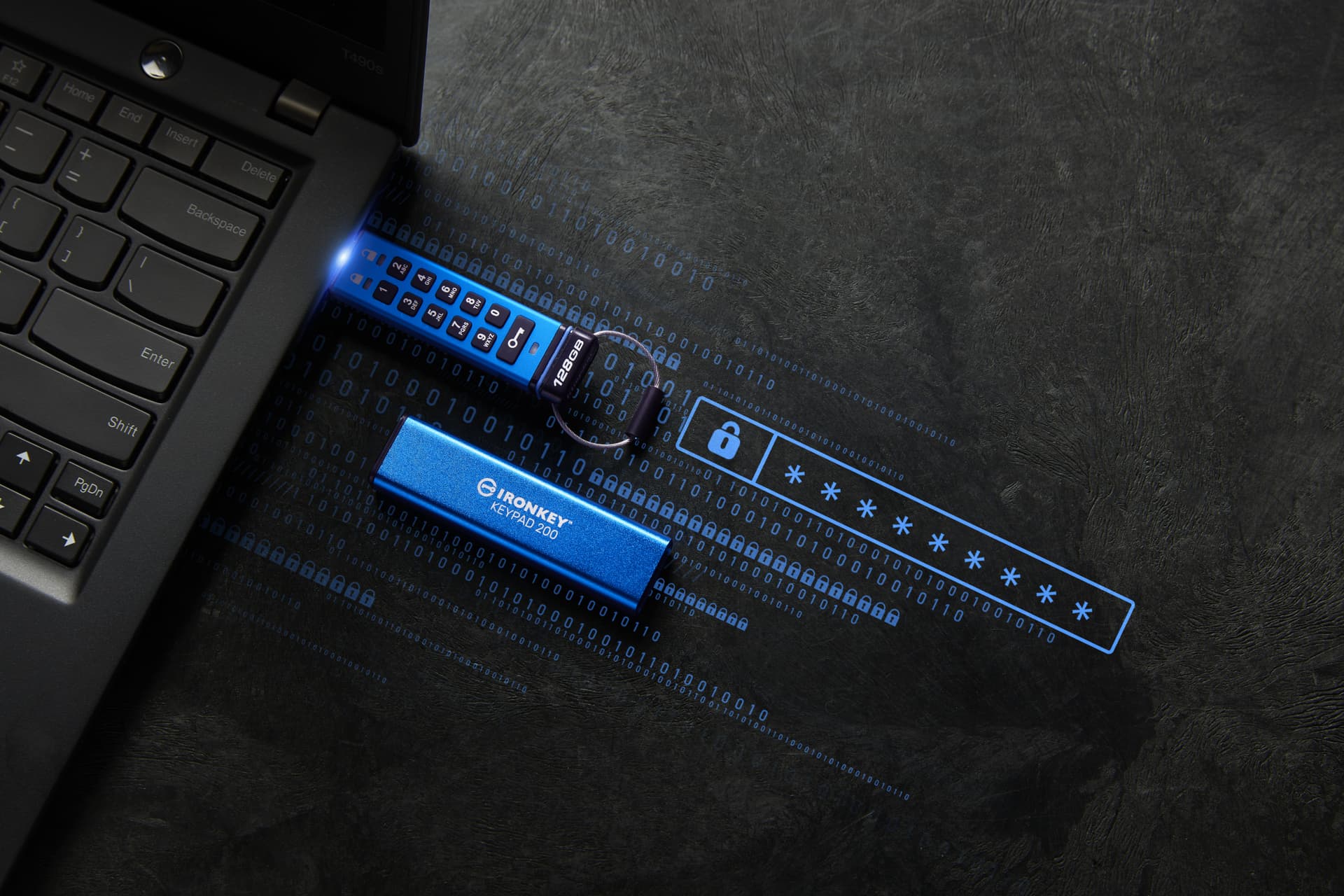 Kingston Technology IronKey Keypad 200 — miniatura 6