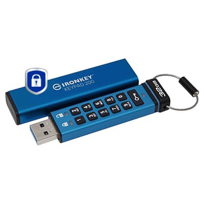 Kingston Technology IronKey Keypad 200 — miniatura 2