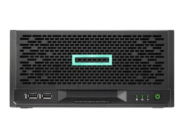 HPE ProLiant MicroServer Gen10 Plus v2 Performance 1 - Servidor - micro torre ultra 1 via - 1 x Xeon E-2314 / até 4.5 GHz - RAM 16 GB - SATA - não hot-swap 3.5" compartimento(s) - sem HDD - sem controlador de imagem - Gigabit Ethernet - sem SO - moni, miniatura 3