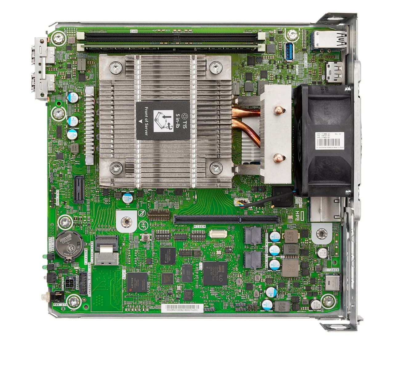 HPE ProLiant MicroServer Gen10 Plus v2 Performance 1 - Servidor - micro torre ultra 1 via - 1 x Xeon E-2314 / até 4.5 GHz - RAM 16 GB - SATA - não hot-swap 3.5" compartimento(s) - sem HDD - sem controlador de imagem - Gigabit Ethernet - sem SO - moni, miniatura 5