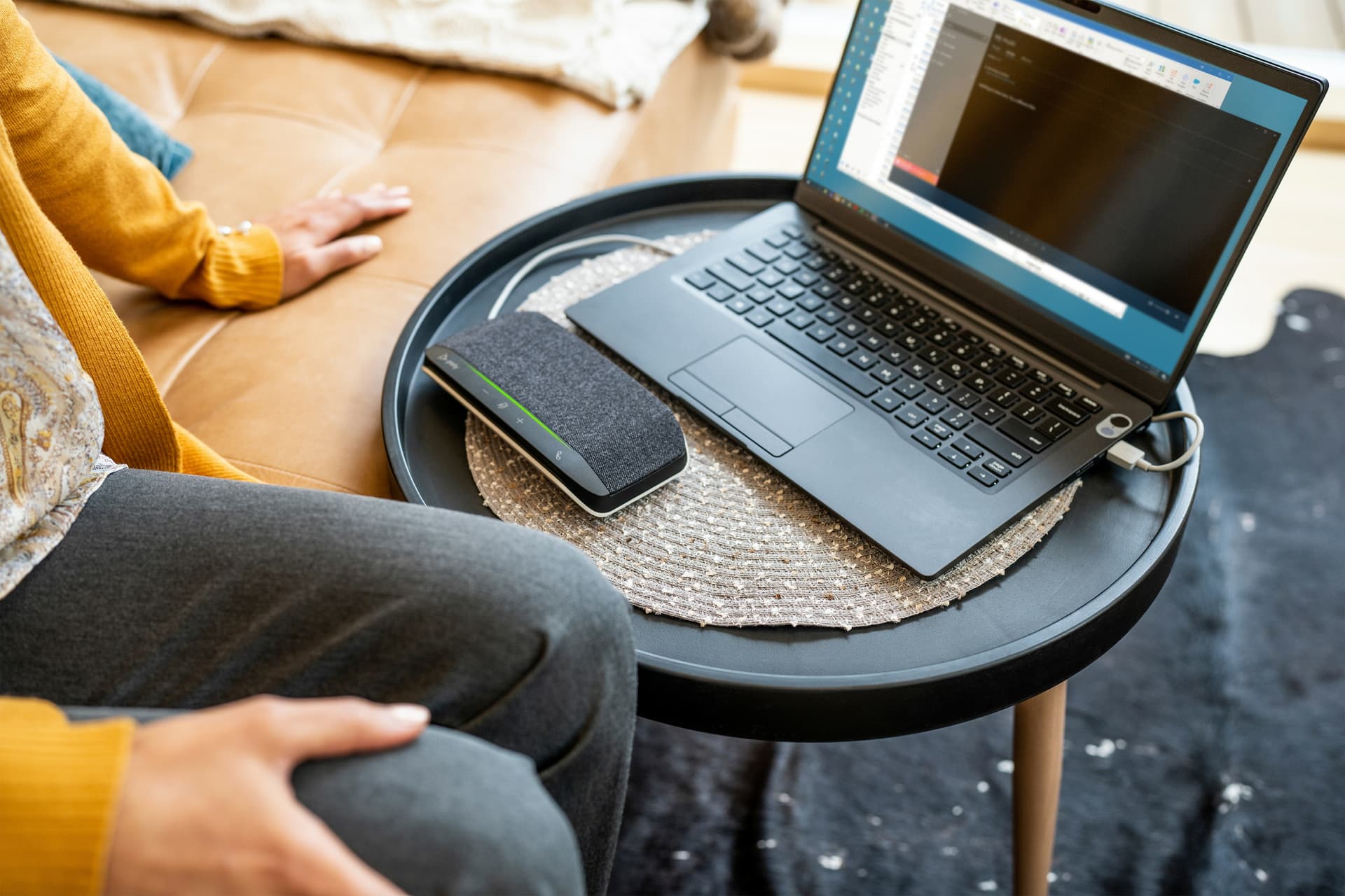 HP Poly Alta-voz Poly Sync 10 USB-A USB-C — miniatura 3