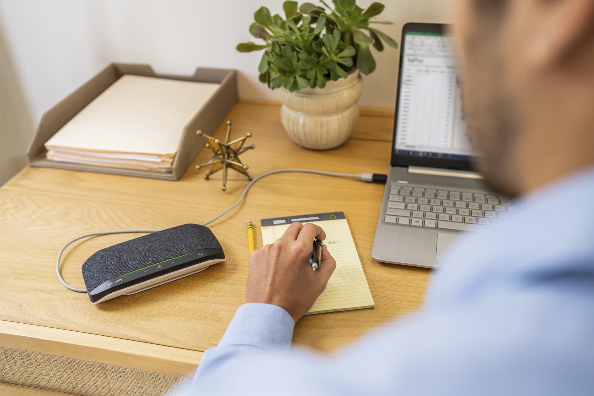HP Poly Alta-voz Poly Sync 10 USB-A USB-C — miniatura 5