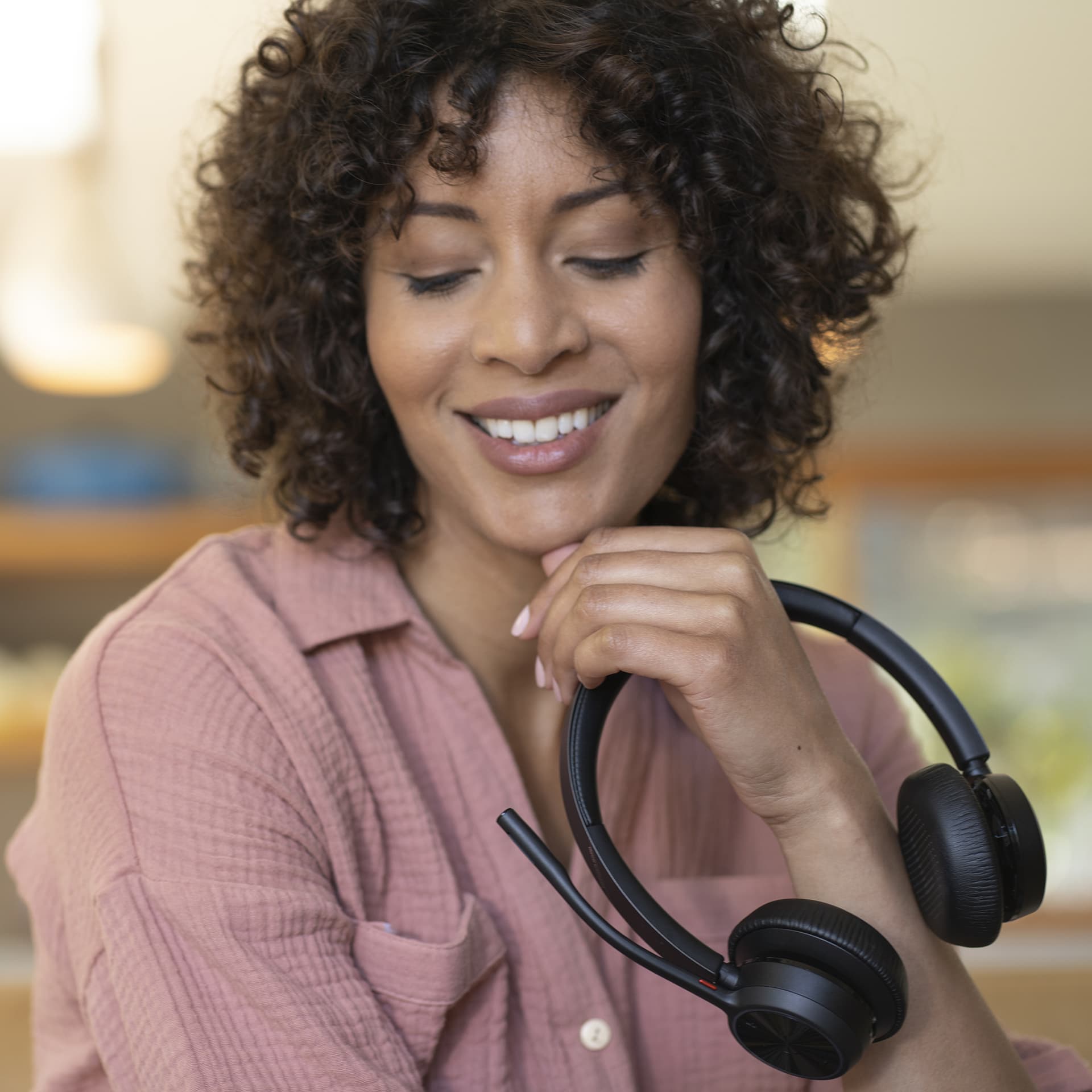 HP Poly Headset Poly Voyager 4320 USB-C + Dongle BT700 — miniatura 3