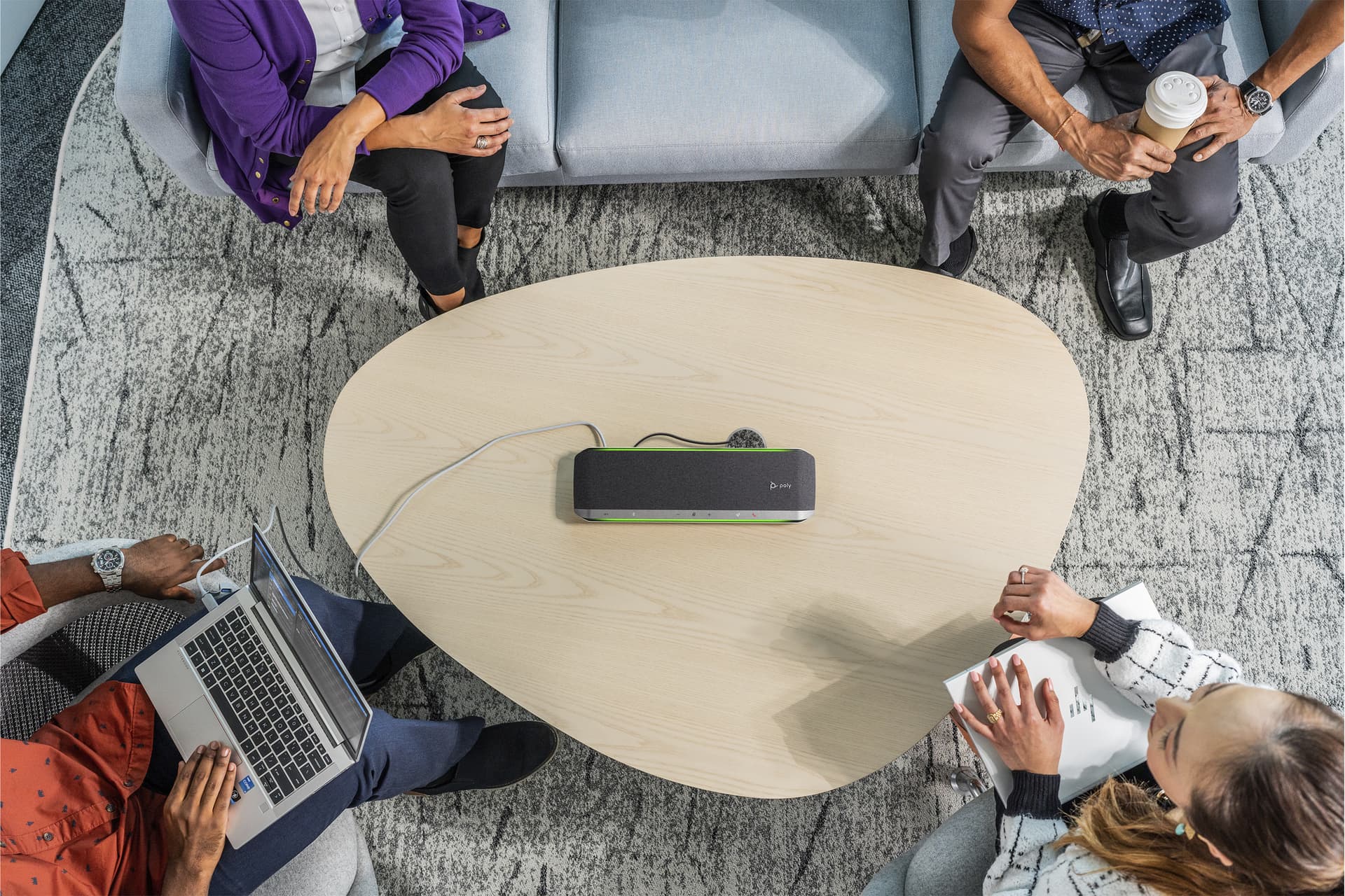 HP Poly Alta-voz Poly Sync 60 certificado para Microsoft Teams — miniatura 2