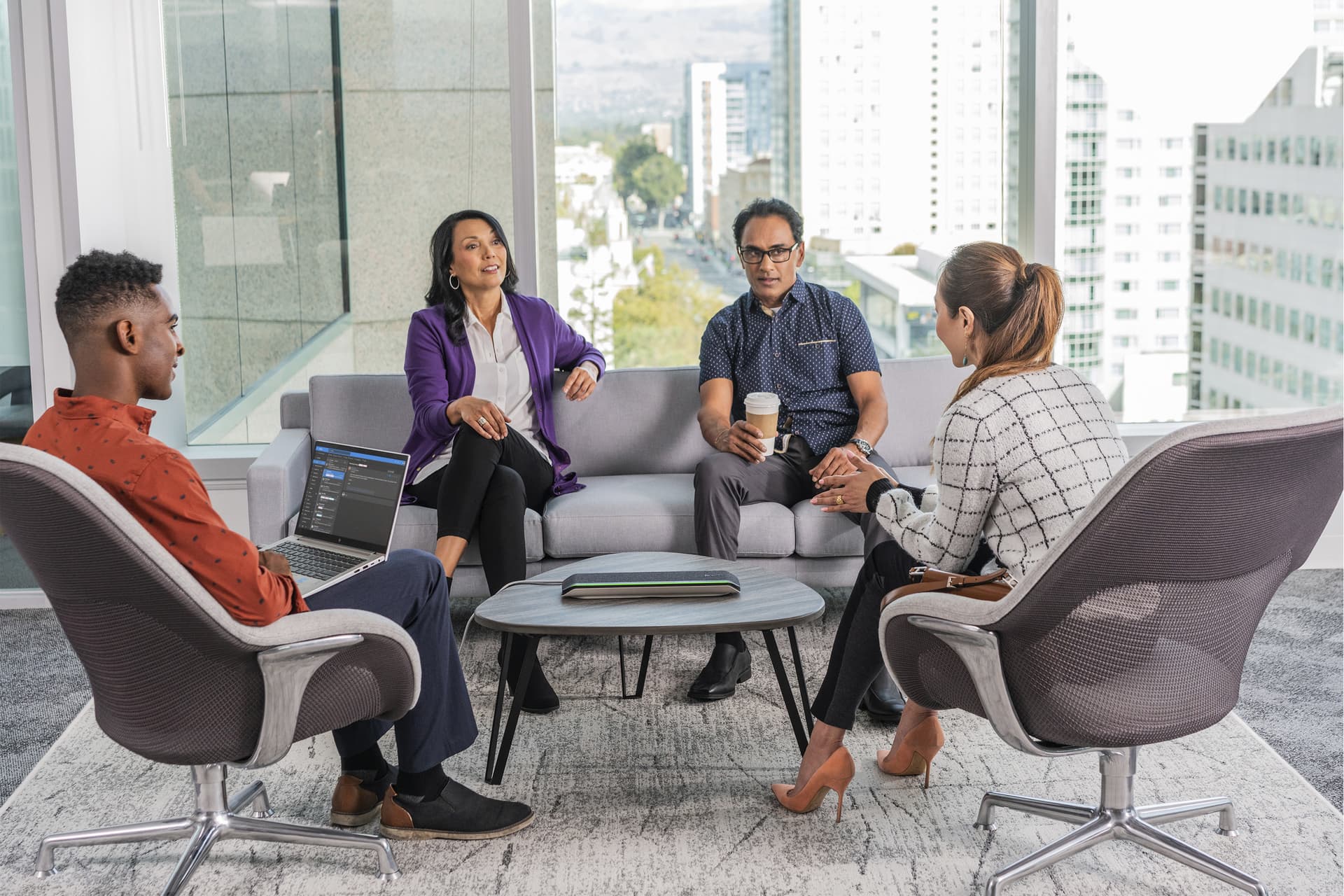 HP Poly Alta-voz Poly Sync 60 certificado para Microsoft Teams — miniatura 3