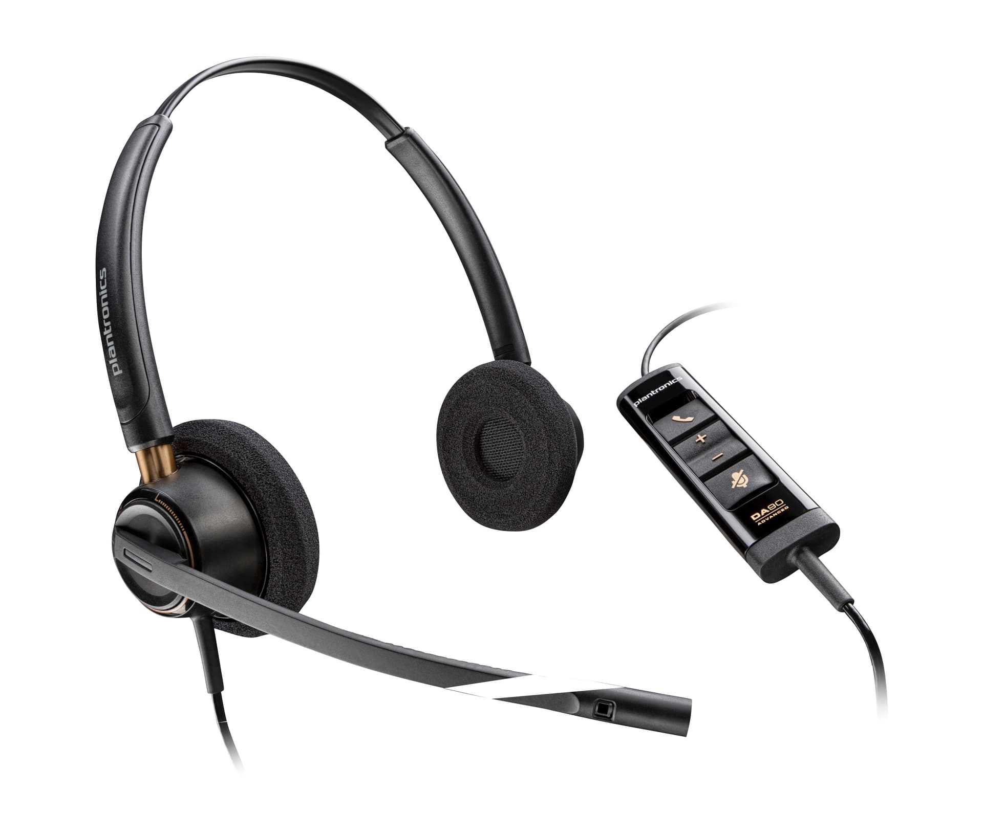 HP Poly Headset estéreo Poly EncorePro 525 com USB-A, miniatura 1