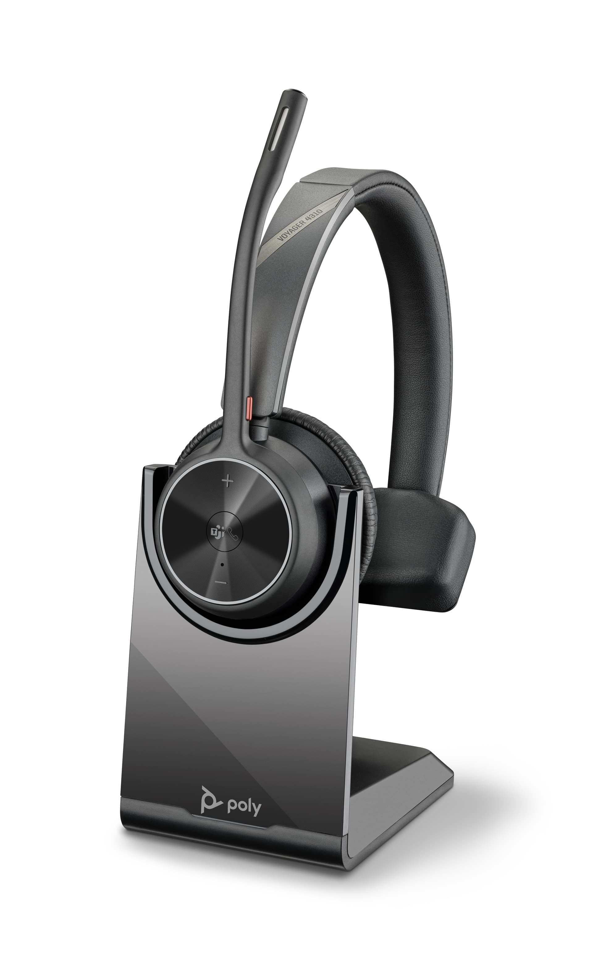 HP Poly Headset Poly Voyager 4310 certificado para Microsoft Teams + Dongle BT700 + Base de carregamento — miniatura 1