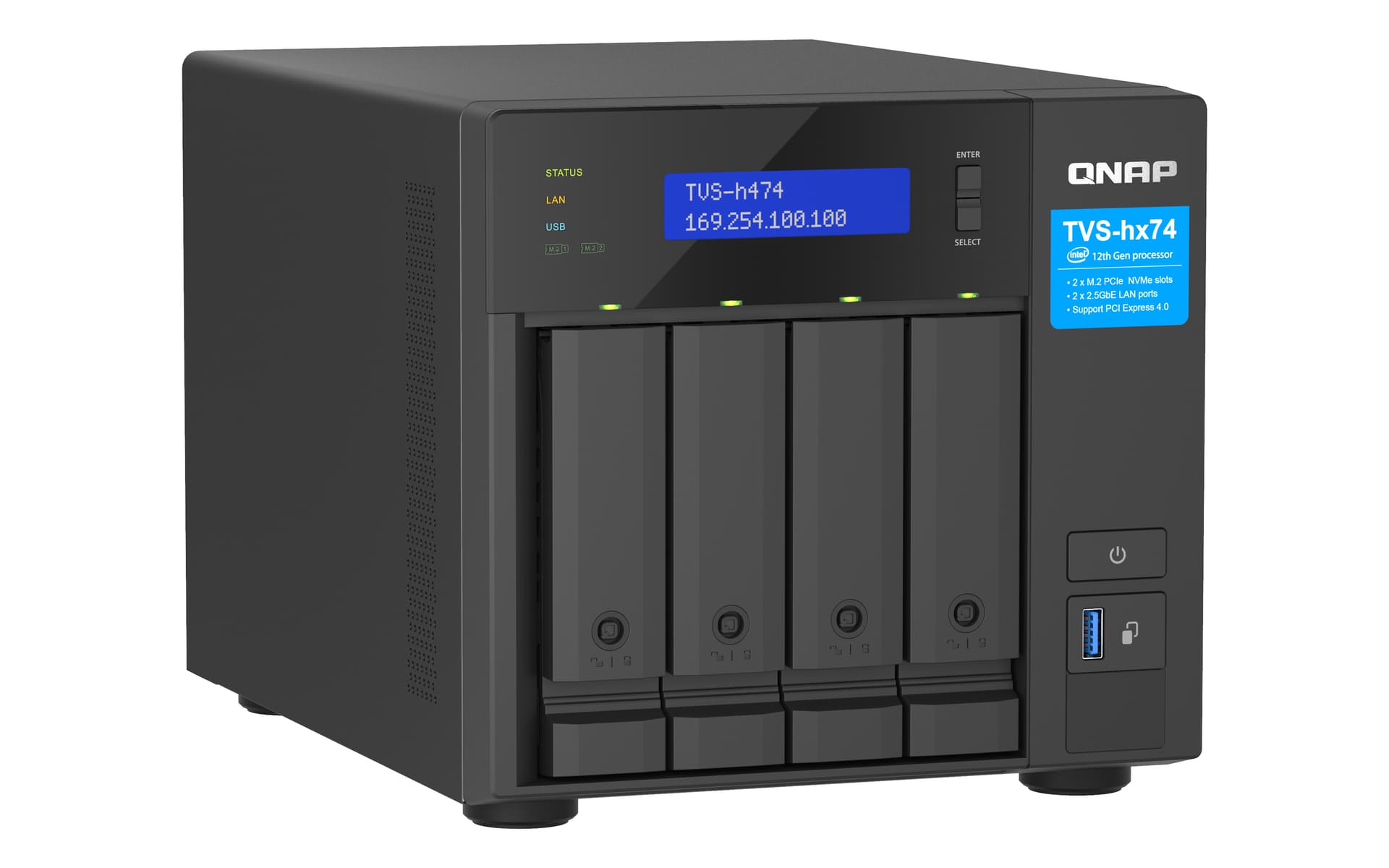 QNAP TVS-H474 — miniatura 3