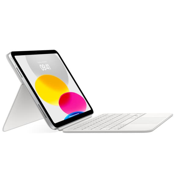 Apple Magic Keyboard Folio - Teclado e pasta de folio - com trackpad - Apple Smart connector - QWERTY - Português - para iPad Wi-Fi (10ª geração) — miniatura 4