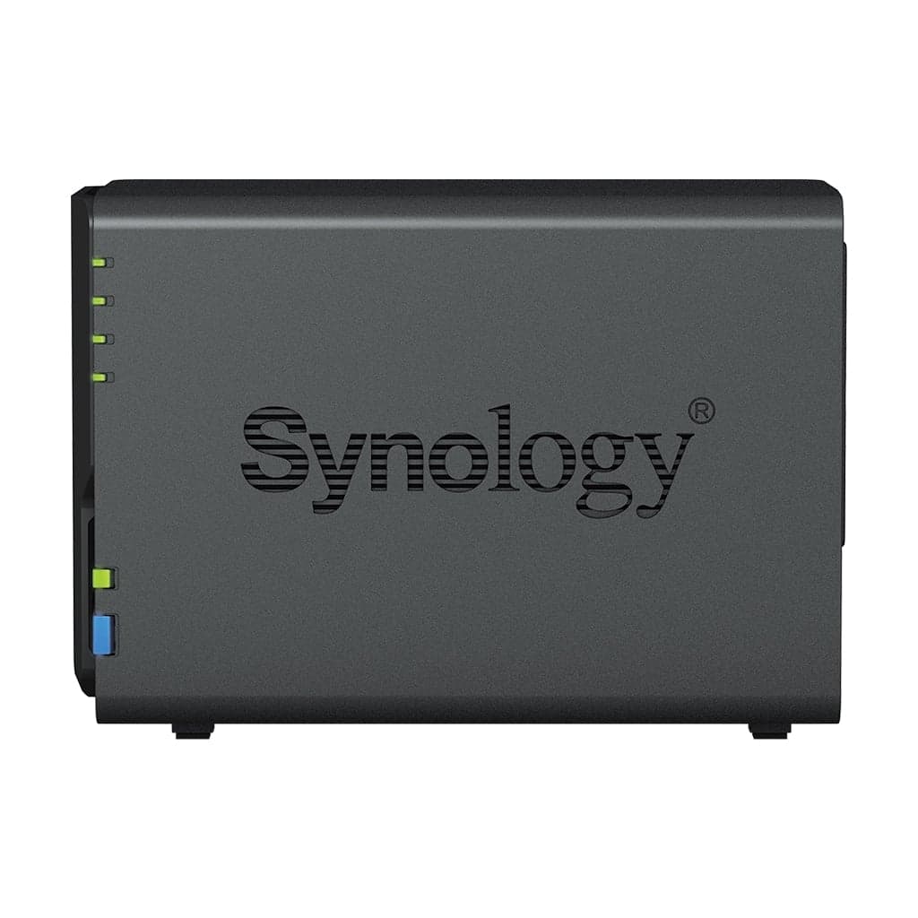 Synology Disk Station DS223 - Servidor NAS - 2 baias - SATA 6Gb/s - RAID (expansão de disco rígido) 0, 1, JBOD - RAM 2 GB - Gigabit Ethernet - iSCSI assistência — miniatura 2