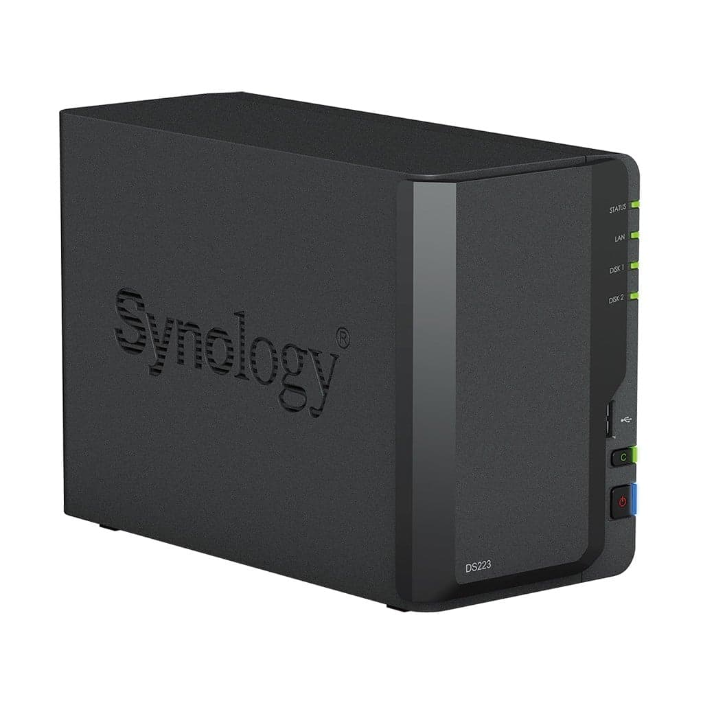 Synology Disk Station DS223 - Servidor NAS - 2 baias - SATA 6Gb/s - RAID (expansão de disco rígido) 0, 1, JBOD - RAM 2 GB - Gigabit Ethernet - iSCSI assistência — miniatura 7