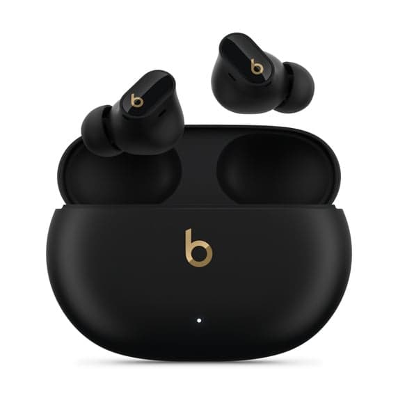 Beats Studio Buds + - Auscultadores sem fios com microfonoe - intra-auricular - bluetooth - cancelamento de ruído activo - preto / dourado — miniatura 1