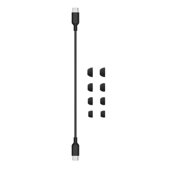 Beats Studio Buds + - Auscultadores sem fios com microfonoe - intra-auricular - bluetooth - cancelamento de ruído activo - preto / dourado — miniatura 5