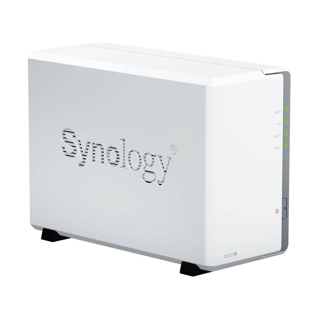 Synology Disk Station DS223J - Servidor NAS - SATA 6Gb/s - RAID (expansão de disco rígido) 0, 1, JBOD - RAM 1 GB - Gigabit Ethernet - iSCSI assistência — miniatura 6
