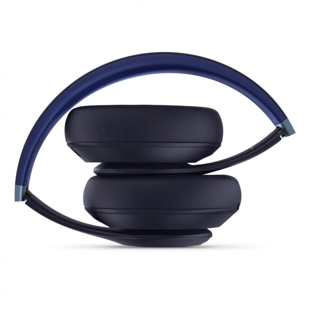 Beats Studio Pro - Auscultadores supra-aurais com microfonoe - tamanho completo - bluetooth - sem fios, com cabo - cancelamento de ruído activo - macaco de 3,5 mm, USB-C - azul marinho — miniatura 3
