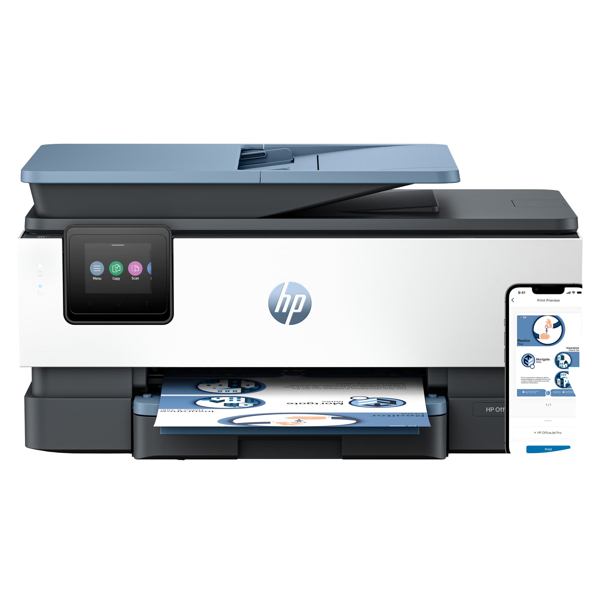 HP OfficeJet Pro 8135e Sem fios All-in-One Cor Impressora, Instant Ink; Impressão frente e verso — miniatura 1
