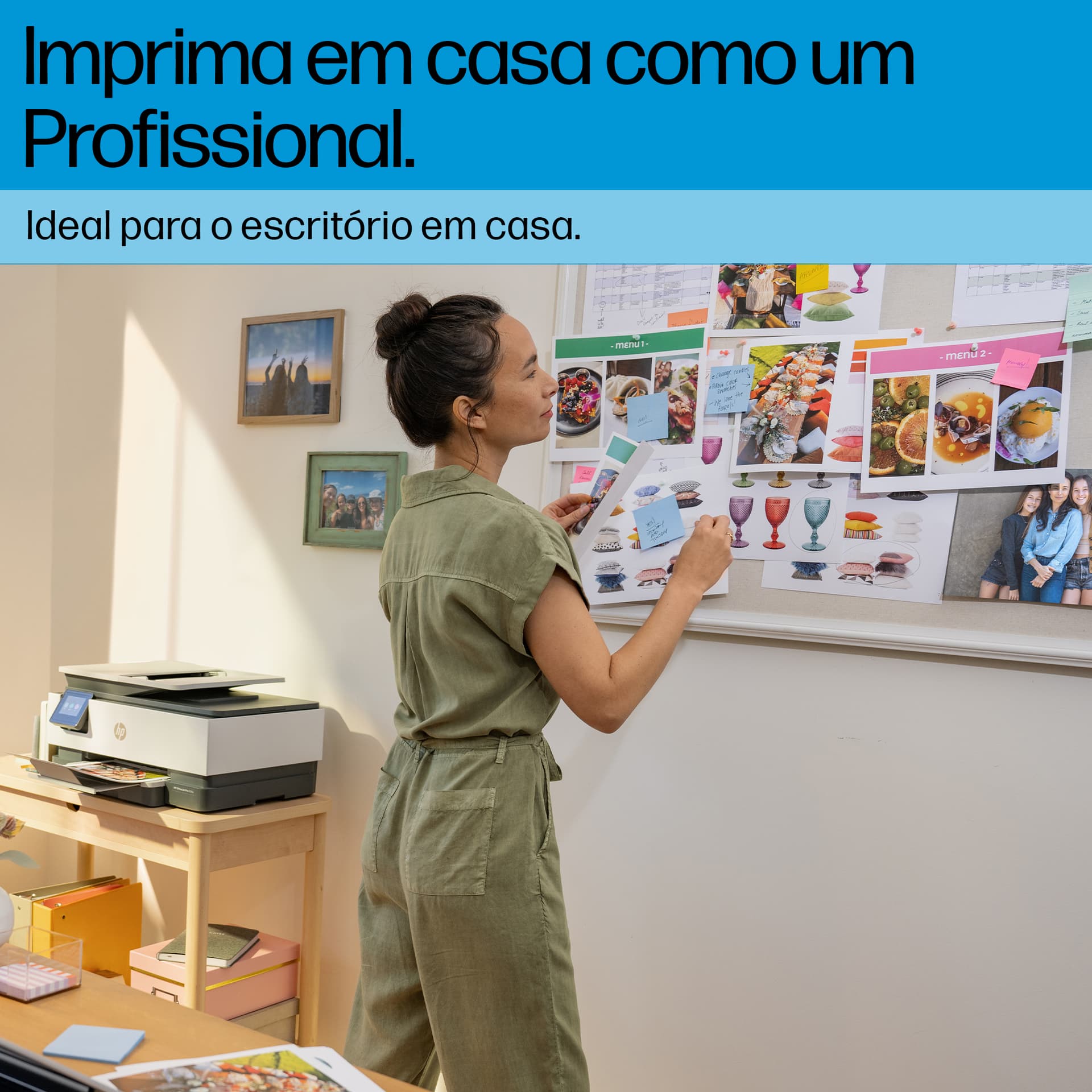 HP OfficeJet Pro 8135e Sem fios All-in-One Cor Impressora, Instant Ink; Impressão frente e verso — miniatura 8