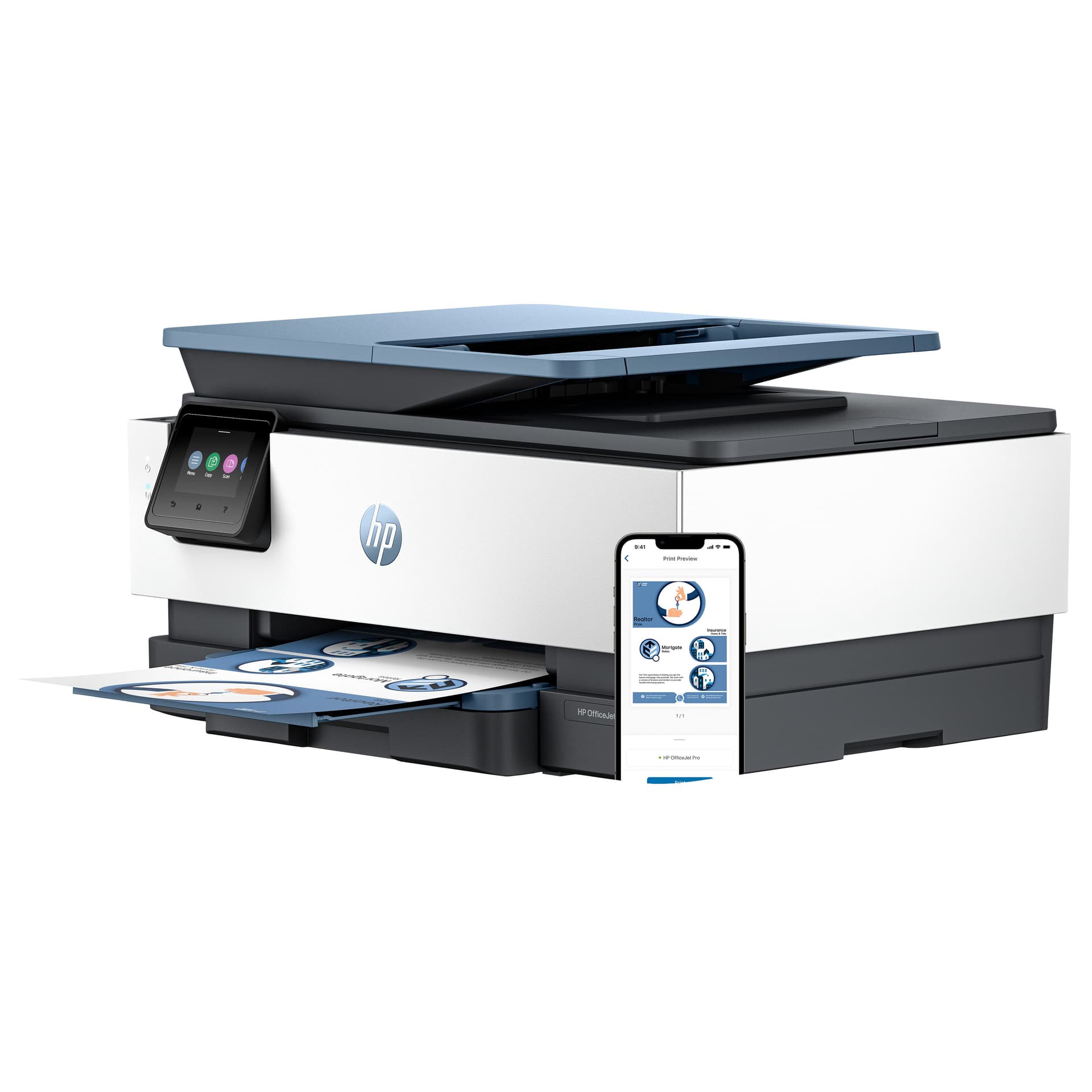 HP OfficeJet Pro 8135e Sem fios All-in-One Cor Impressora, Instant Ink; Impressão frente e verso — miniatura 10