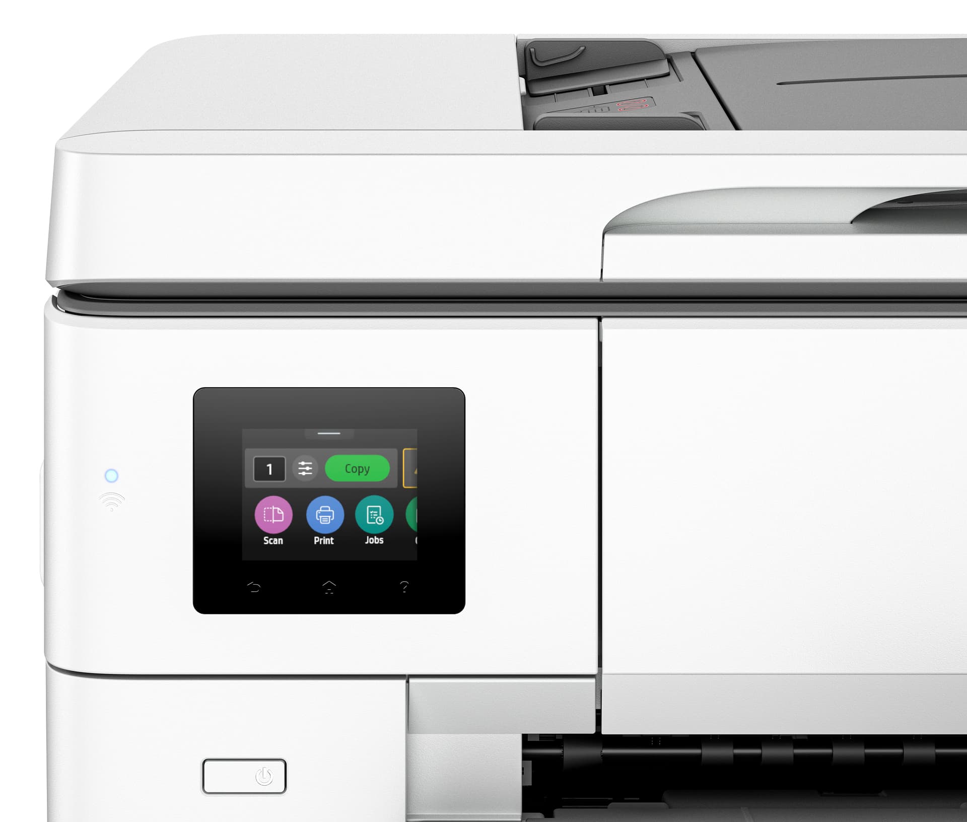HP OfficeJet Pro 9720e Sem fios All-in-One Cor Impressora, Impressão frente e verso; Copiadora, scanner — miniatura 3