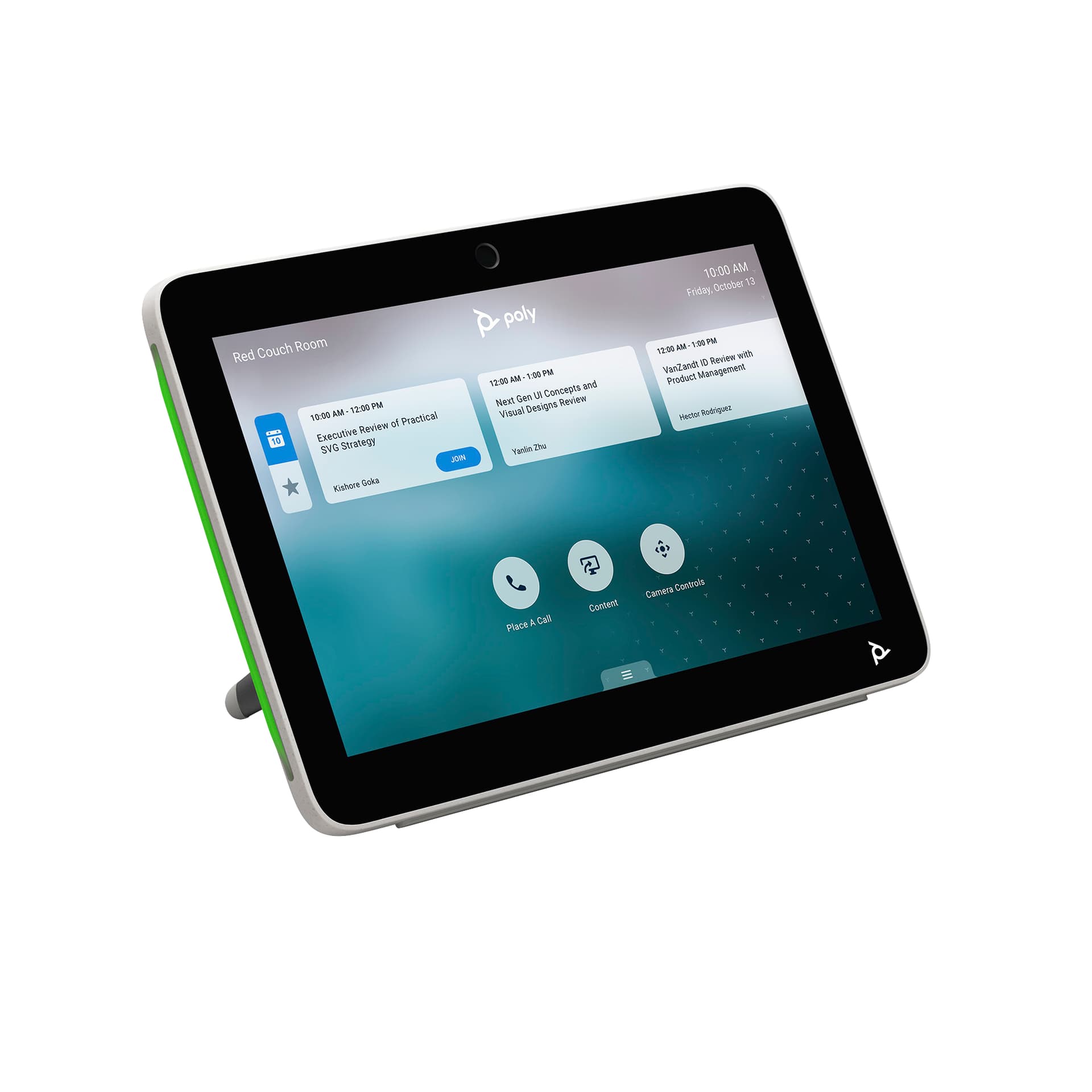 HP Poly TC10 White Glass Mount — miniatura 1