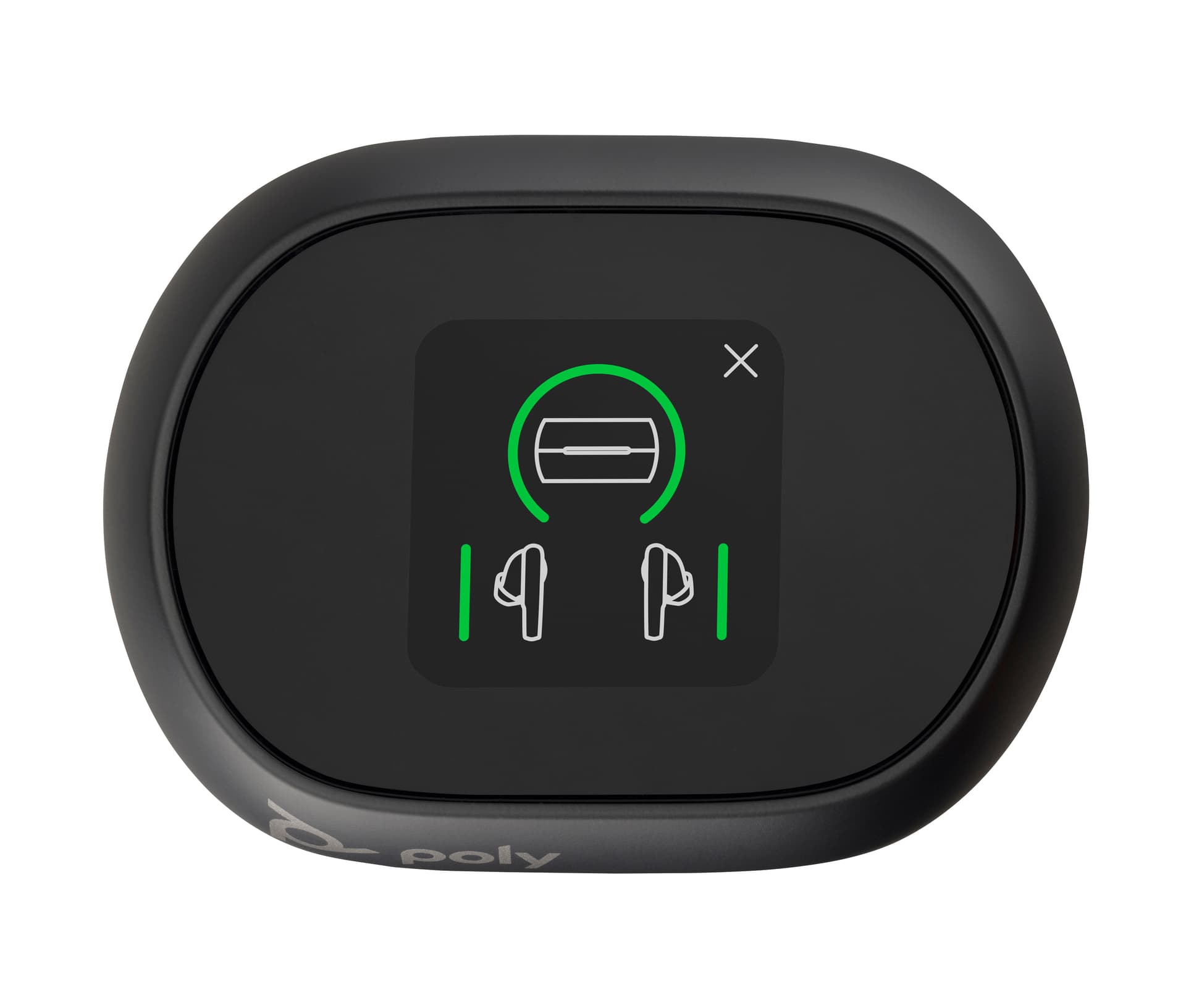 HP Poly Auriculares Poly Voyager Free 60+ UC (Preto Carbono) + Adaptador USB-C BT700 + Caixa de carregamento com ecrã tátil — miniatura 7