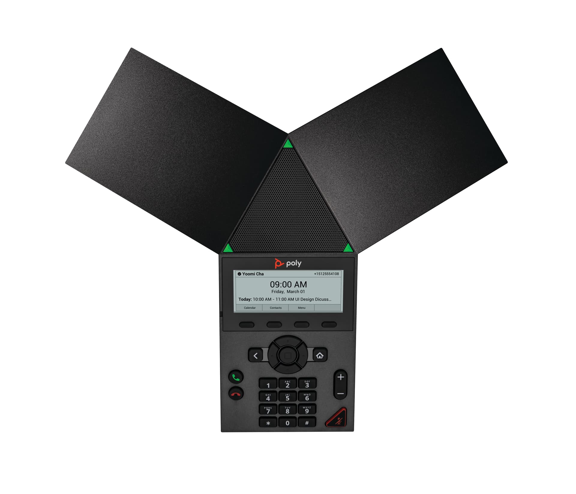 HP Poly Telefone de Conferência IP Poly Trio 8300 com PoE — miniatura 4
