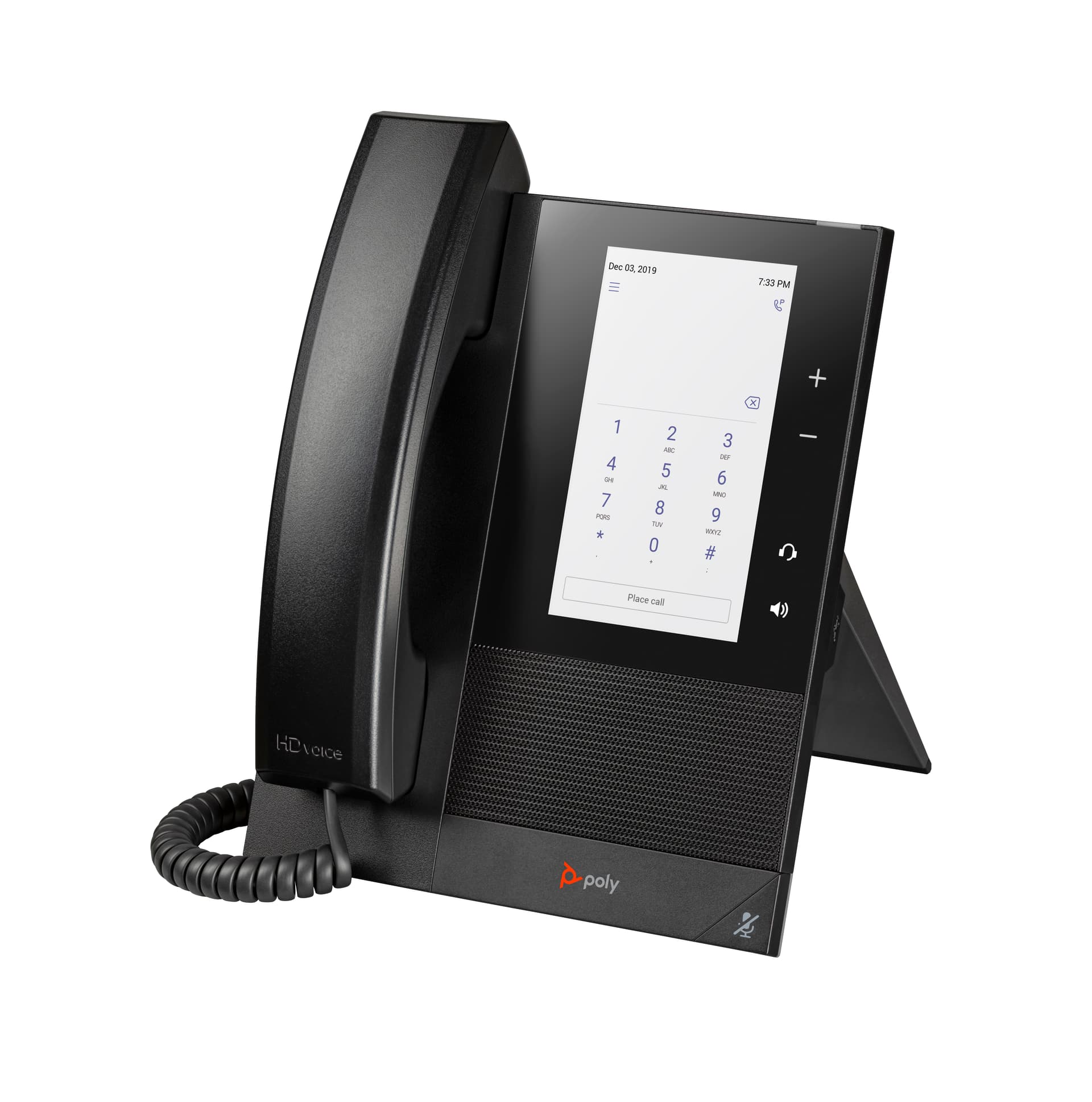 HP Poly Telefone Multimédia Empresarial Poly CCX 400 para Microsoft Teams com PoE — miniatura 2