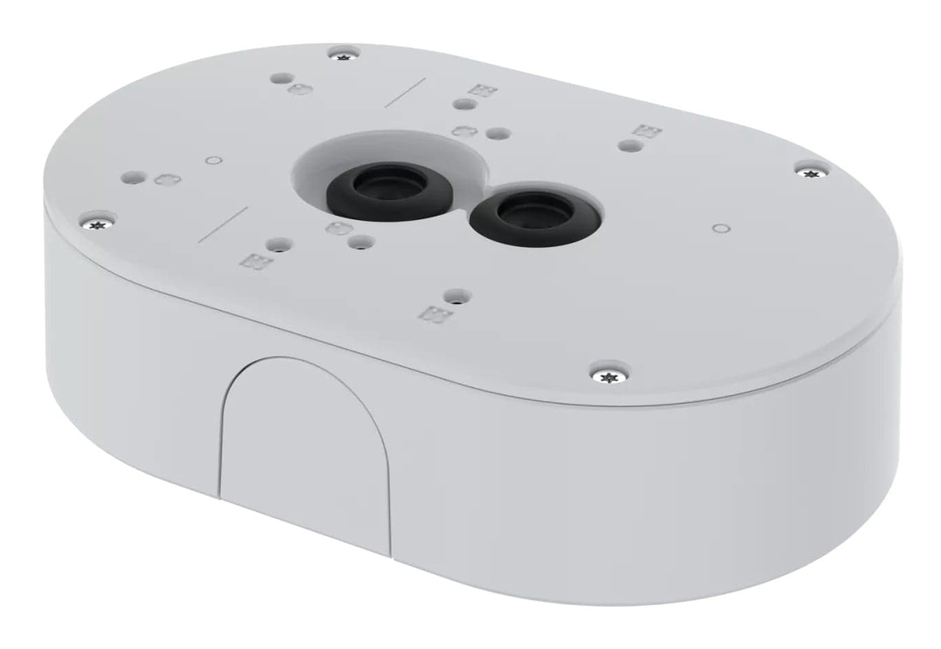 AXIS TP4601-E - Caixa traseira do conduto da câmara - interior, exterior - branco - para AXIS P4705-PLVE, P4707-PLVE — miniatura 1