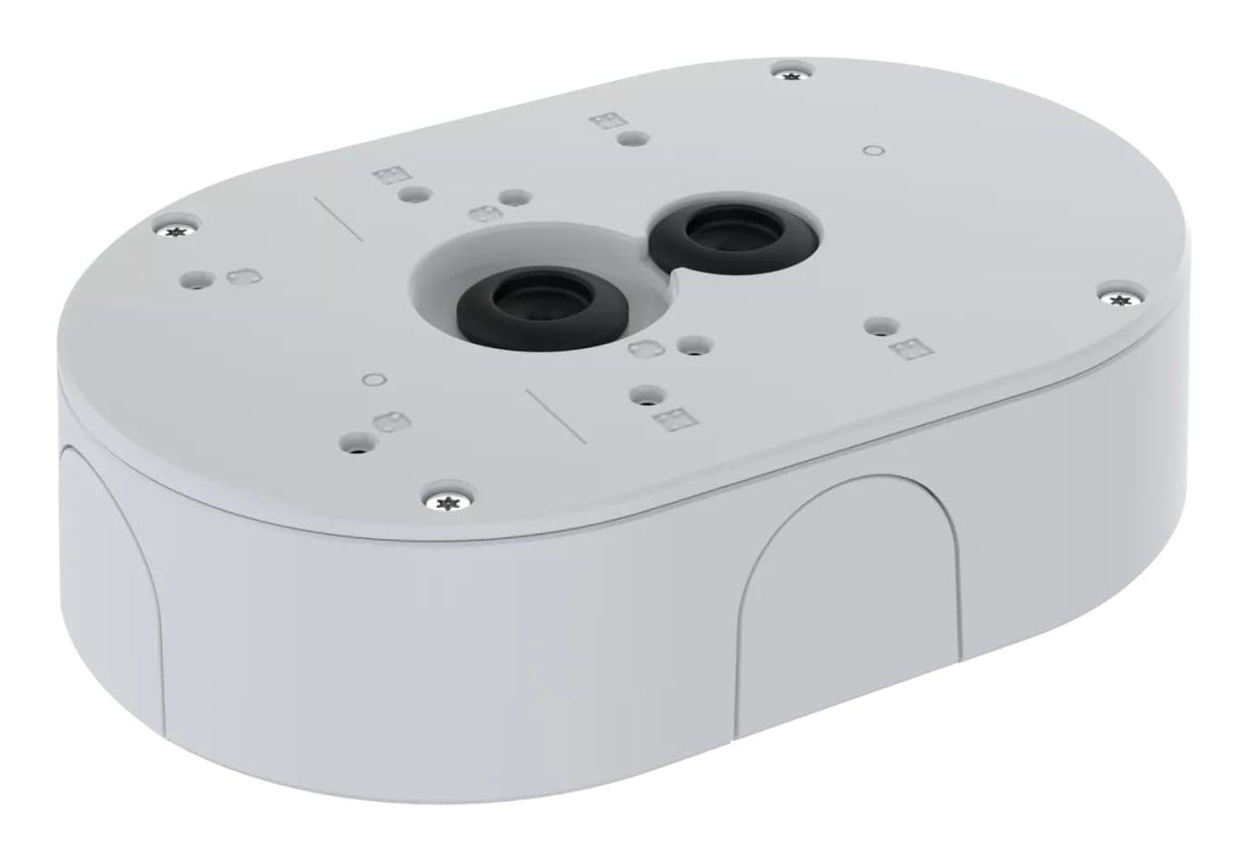AXIS TP4601-E - Caixa traseira do conduto da câmara - interior, exterior - branco - para AXIS P4705-PLVE, P4707-PLVE — miniatura 2
