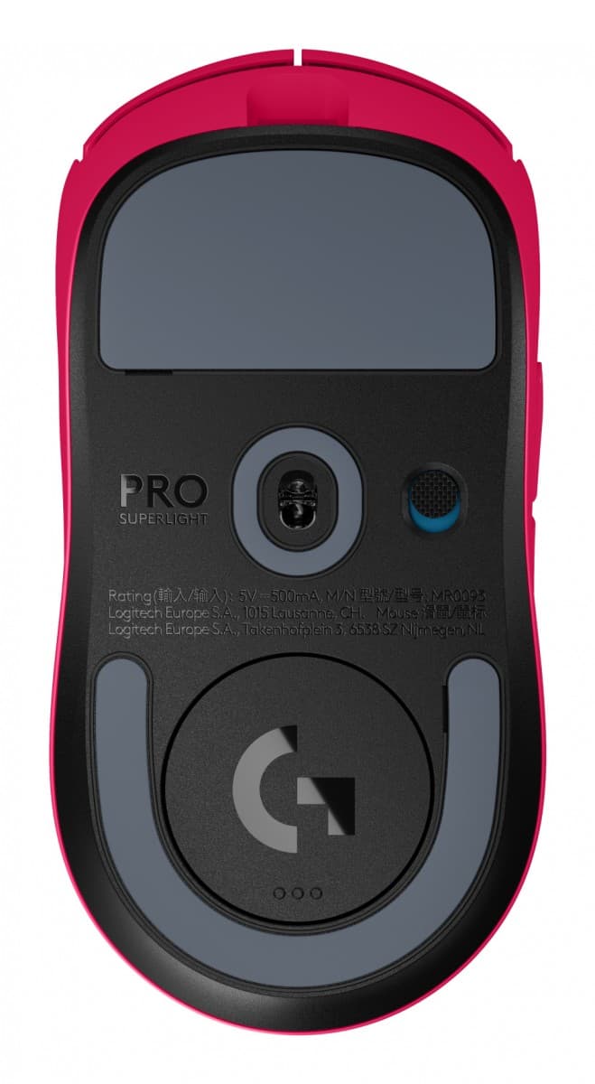 Logitech G PRO X SUPERLIGHT 2 - Rato - gaming - óptico - 5 botões - sem fios - 2.4 GHz - recetor USB Logitech LIGHTSPEED - rosa, miniatura 3