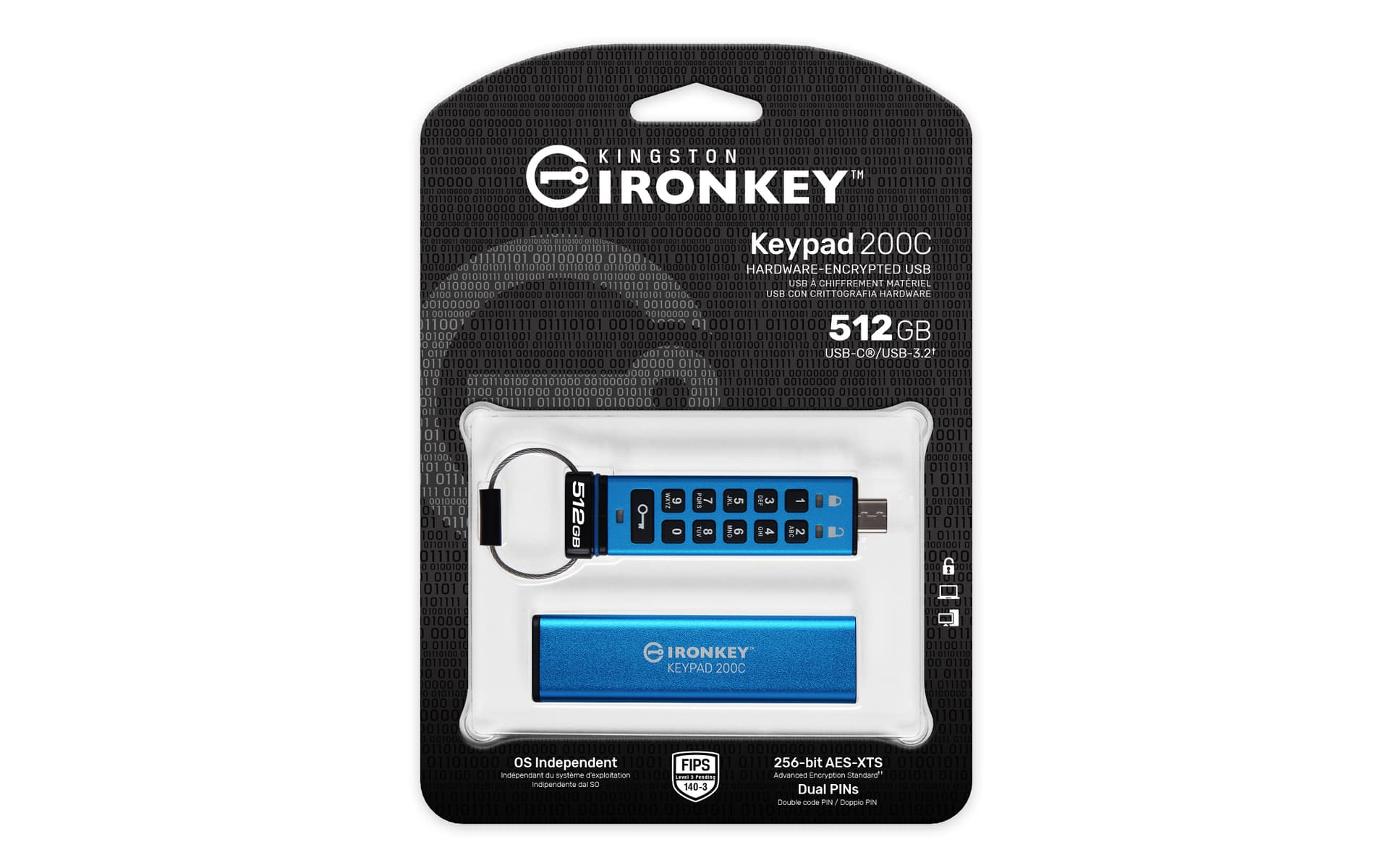 Kingston Technology IronKey Keypad 200, miniatura 3
