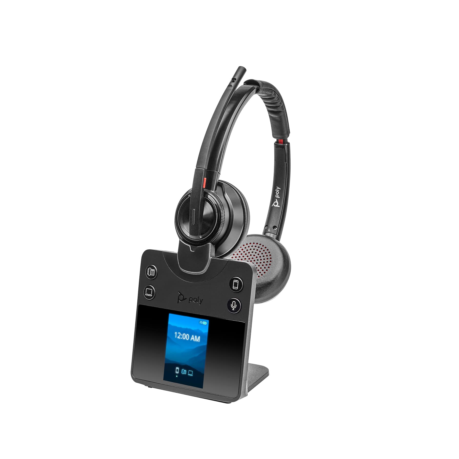 HP Poly Headset Estéreo Poly Savi 8420 Office DECT 1880-1900 MHz, miniatura 4