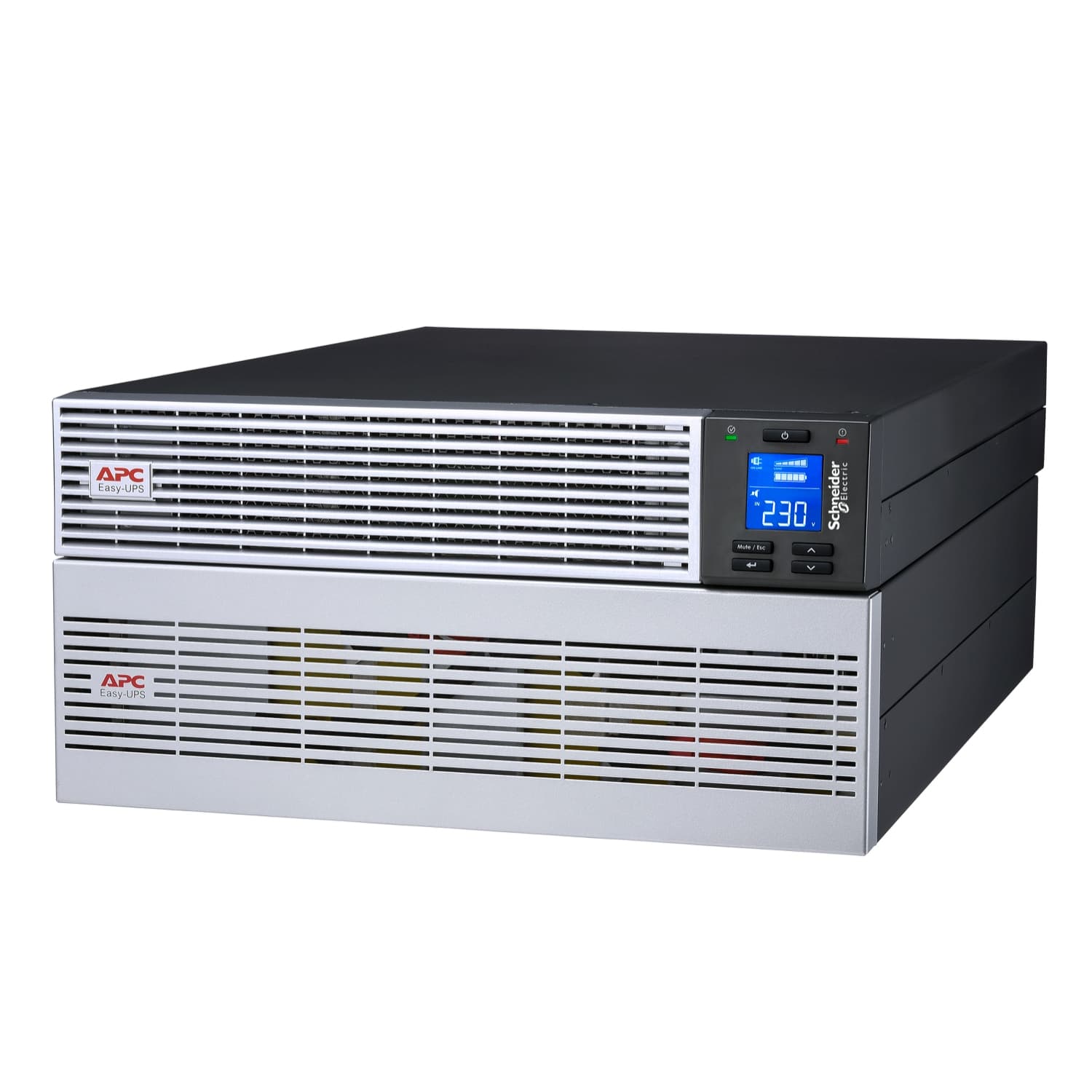 APC Easy UPS On-Line, 6kVA/6kW, Lithium-ion, Rack/Tower 5U, 230V, 1 Hard wire (1P+N+E) outlet, Intelligent Card Slot, Extended runtime, W/ rail kit — miniatura 1