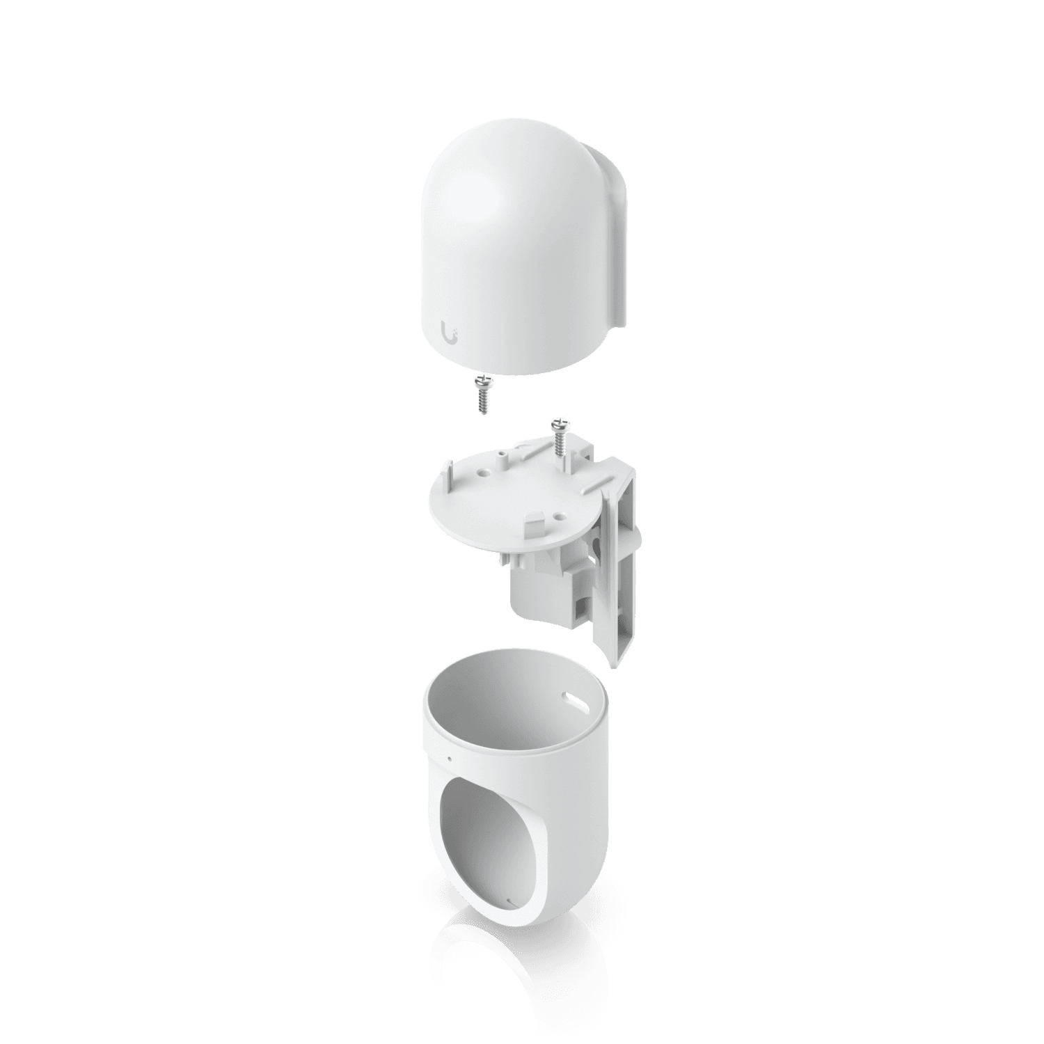 Ubiquiti - Kit de montagem da câmera - montagem na parede, montagem no poste - branco — miniatura 4