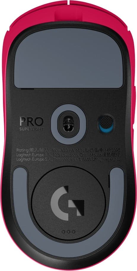 Logitech G PRO X SUPERLIGHT 2 - Rato - gaming - óptico - 5 botões - sem fios - 2.4 GHz - recetor USB Logitech LIGHTSPEED - rosa — miniatura 4
