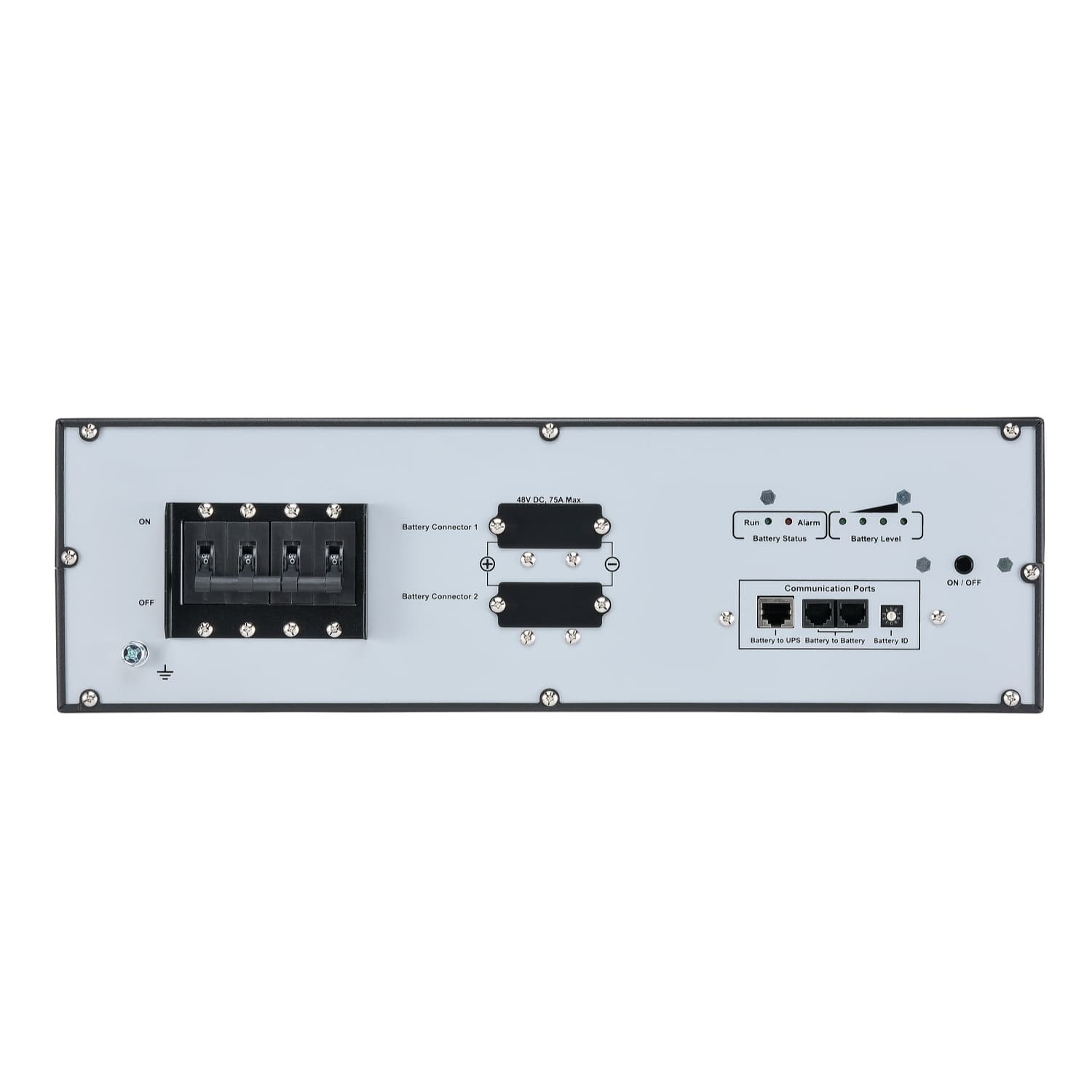 APC Easy UPS Lithium-ion External Battery Pack for 6kVA SRVL Extended runtime model, 48V 4800Wh, 3U Rackmount — miniatura 3