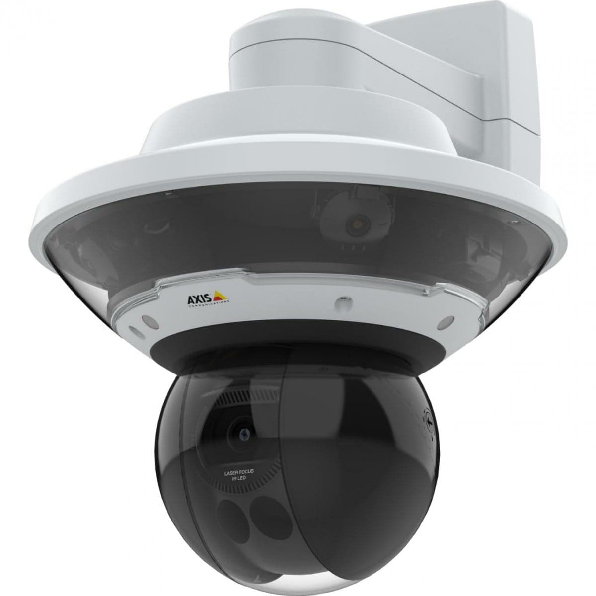 AXIS TQ5001-E - Montagem de câmera - com cabo RJ-45 - montagem na parede, montagem no poste - interior, exterior - NCS S 1002-B, branco - Compatível com TAA - para AXIS M5000, M5525, M5526, P5654, P5655, P5676, Q6010, Q6074, Q6135, M55 Series, miniatura 4