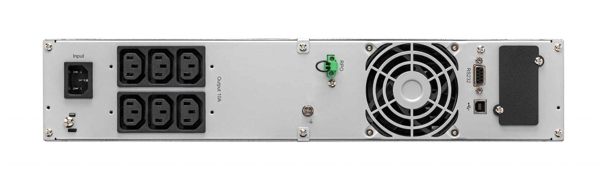 Eaton 9E - UPS (montável em bastidor / externo) - AC 200/220/230/240 V - 1800 watt - 2000 VA - 1 fase - 6 bateria x - ácido de chumbo - 7 Ah - RS-232, USB - conectores de saída: 6 - 2U - 19" - preto — miniatura 6