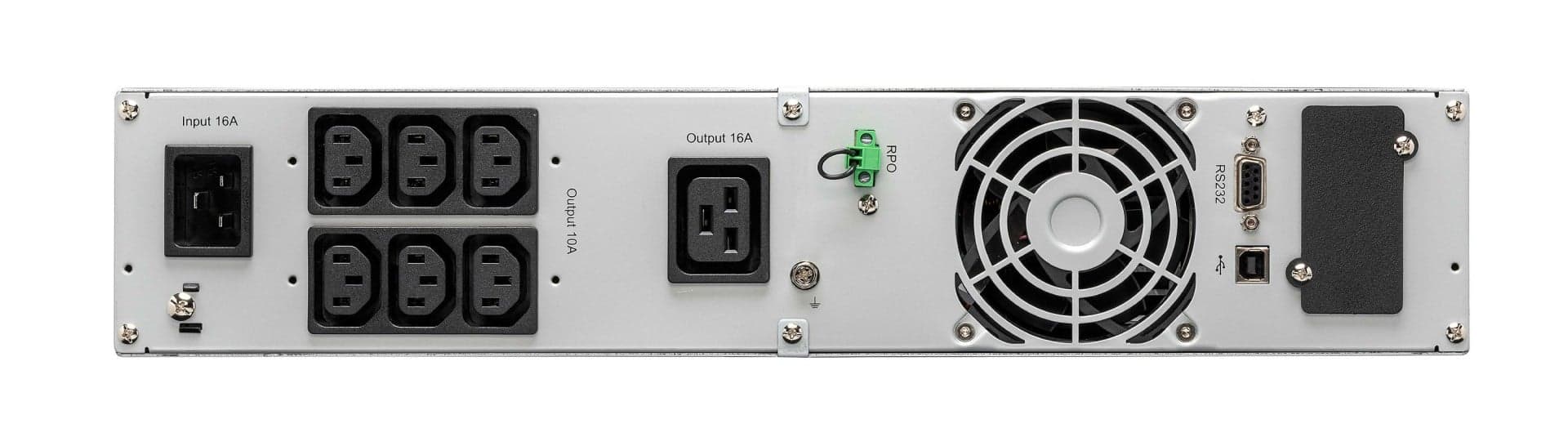 Eaton 9E - UPS (montável em bastidor / externo) - AC 200/220/230/240 V - 2700 watt - 3000 VA - 1 fase - 6 bateria x - ácido de chumbo - 9 Ah - RS-232, USB - conectores de saída: 7 - 2U - 19" - preto — miniatura 5