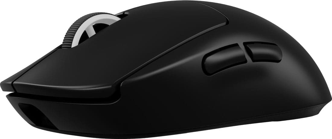 Logitech G PRO X SUPERLIGHT 2 - Rato - gaming - óptico - 5 botões - sem fios - 2.4 GHz - recetor USB Logitech LIGHTSPEED - preto — miniatura 1