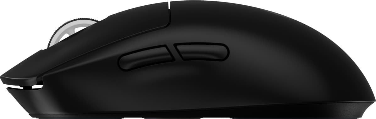 Logitech G PRO X SUPERLIGHT 2 - Rato - gaming - óptico - 5 botões - sem fios - 2.4 GHz - recetor USB Logitech LIGHTSPEED - preto — miniatura 2
