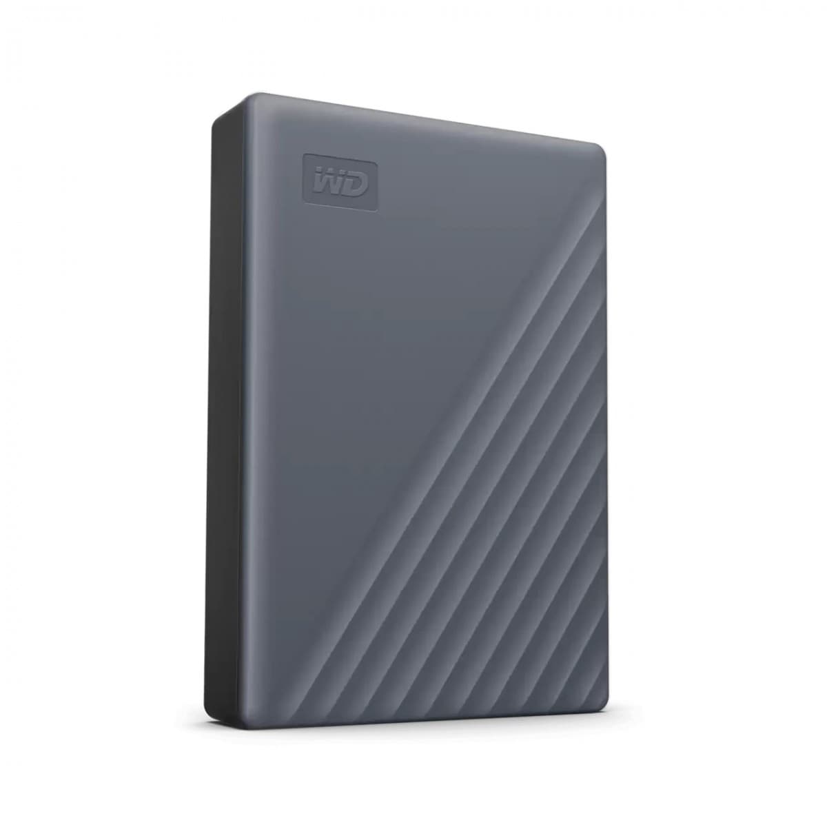 WD My Passport WDBRMD0040BGY-WESN - Disco rígido - encriptado - 4 TB - externa (portátil) - USB 3.2 Gen 1 - 256-bits AES - cinzento silício — miniatura 2