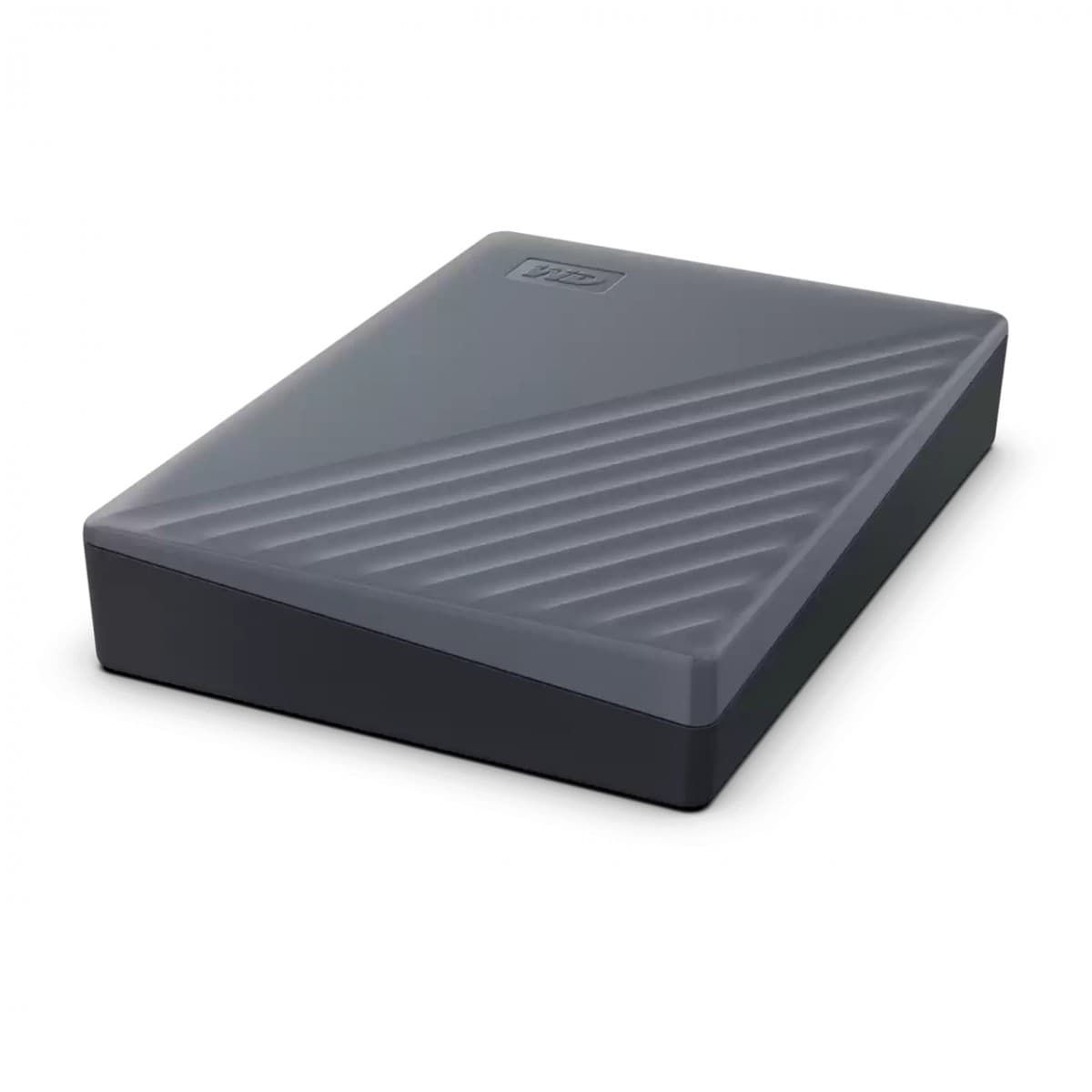 WD My Passport WDBRMD0040BGY-WESN - Disco rígido - encriptado - 4 TB - externa (portátil) - USB 3.2 Gen 1 - 256-bits AES - cinzento silício — miniatura 3