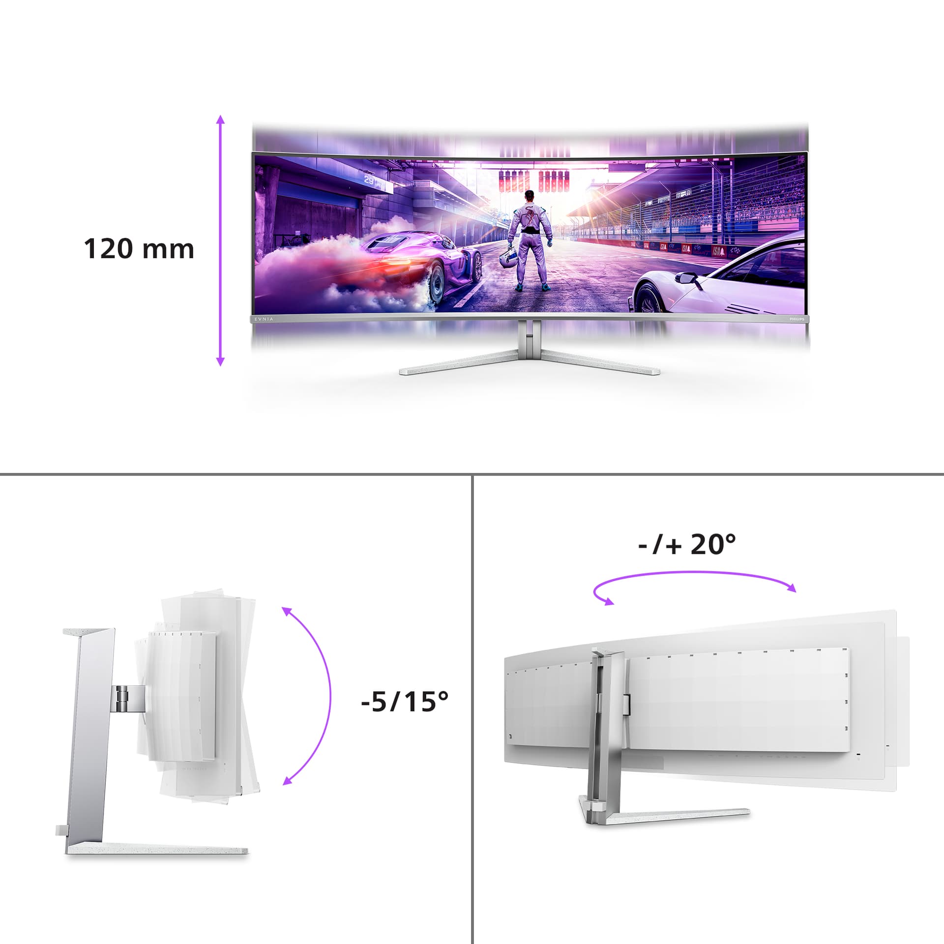 Philips Evnia 8000 49M2C8900L/00 — miniatura 4