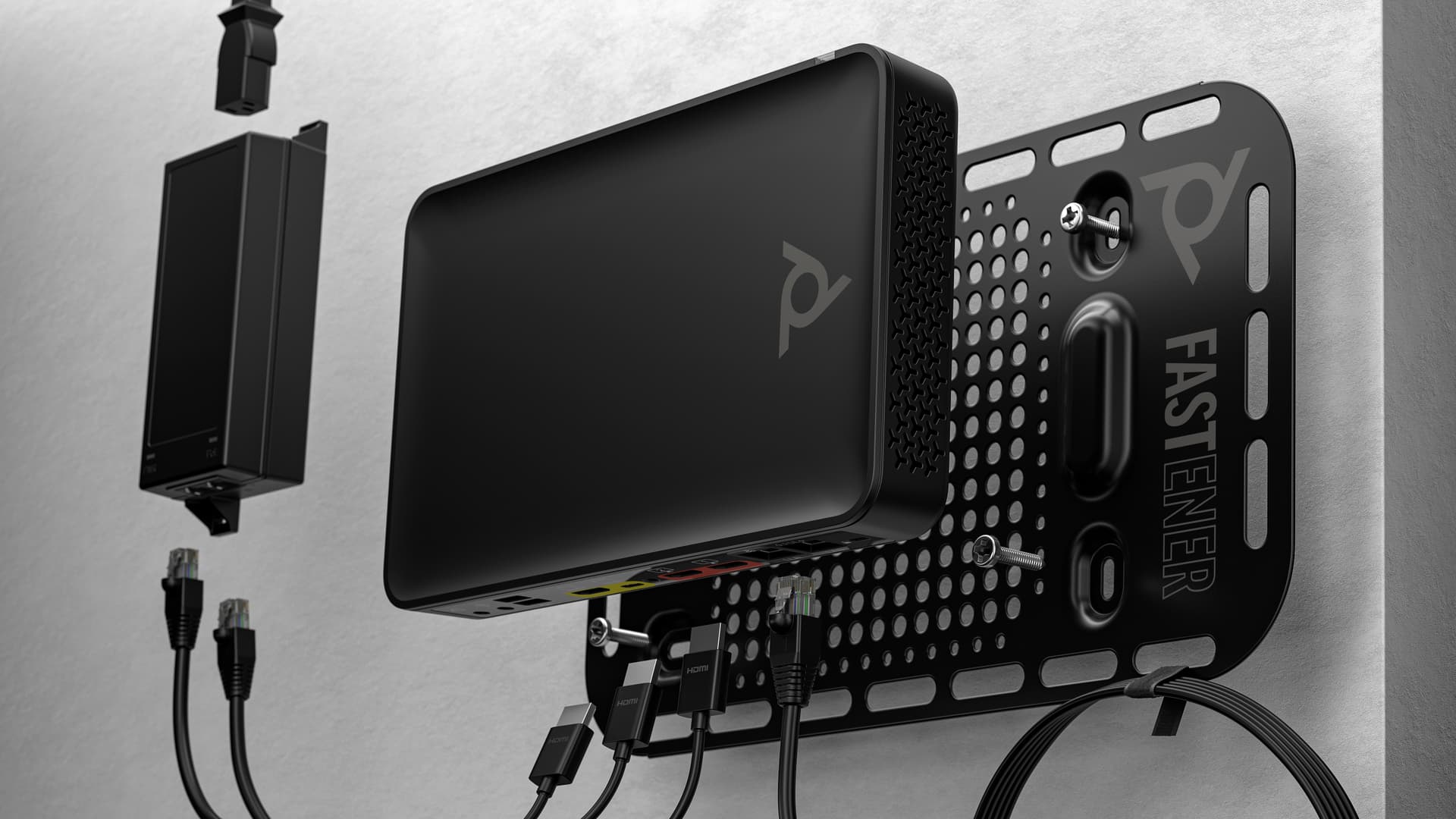 HP Poly Studio G62 Video Conferencing System With Mounting Plate Kit No Radio TAA — miniatura 7