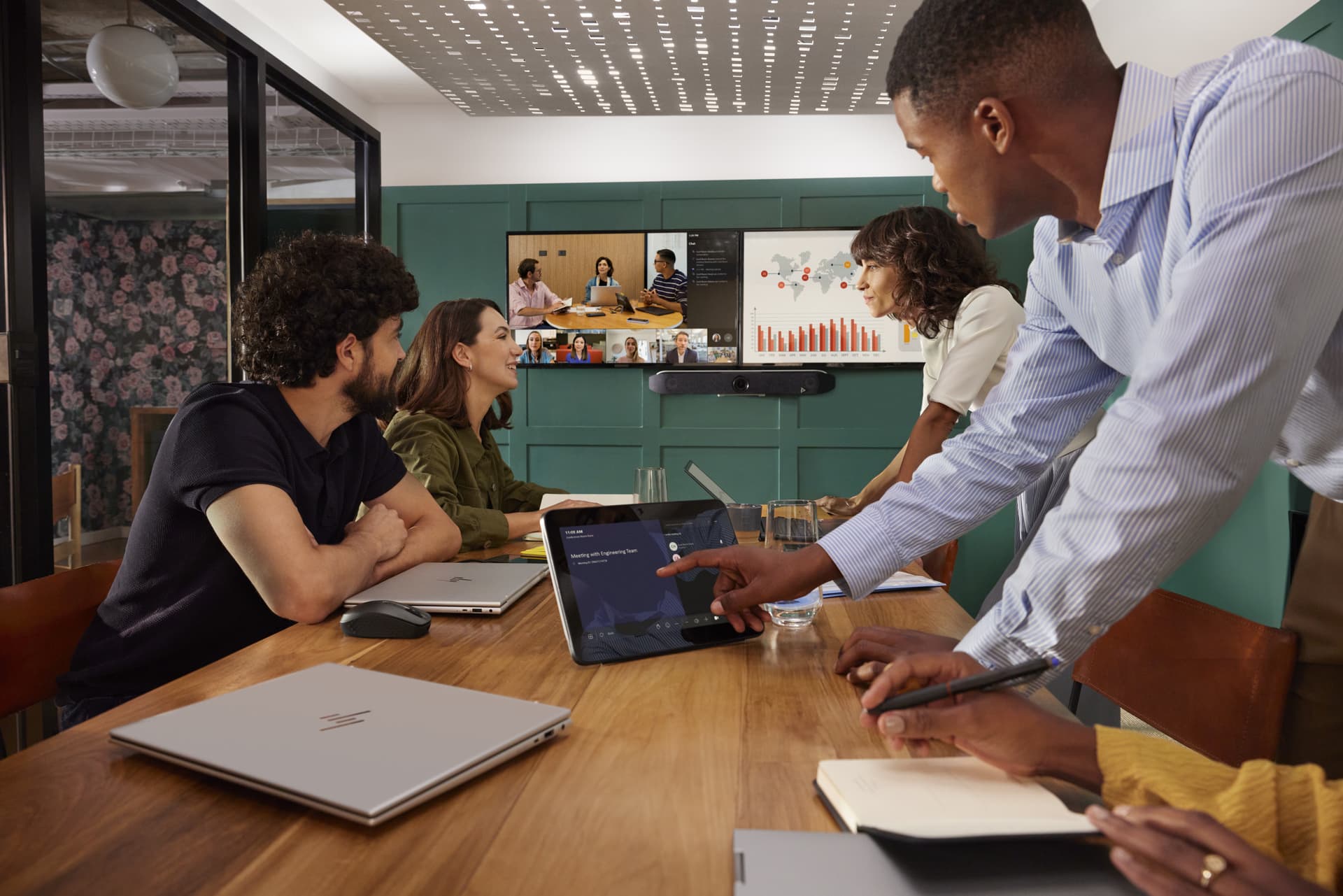 HP Poly Studio V52 USB Video Bar — miniatura 6